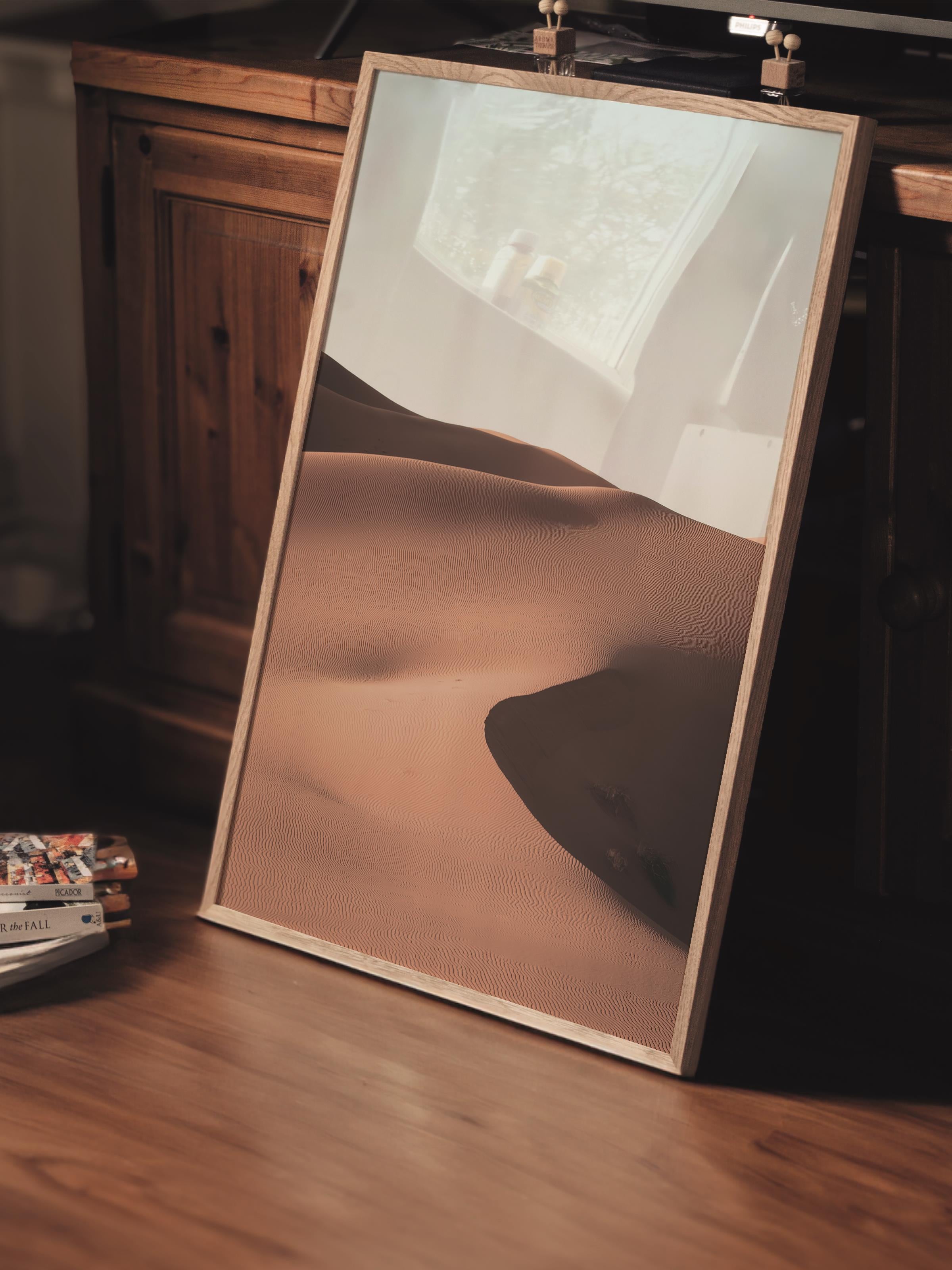 Çerçevesiz Poster, Çöl Tablo No:8, HD Fotoğraf, Salon, Mutfak Duvar Dekoru Poster