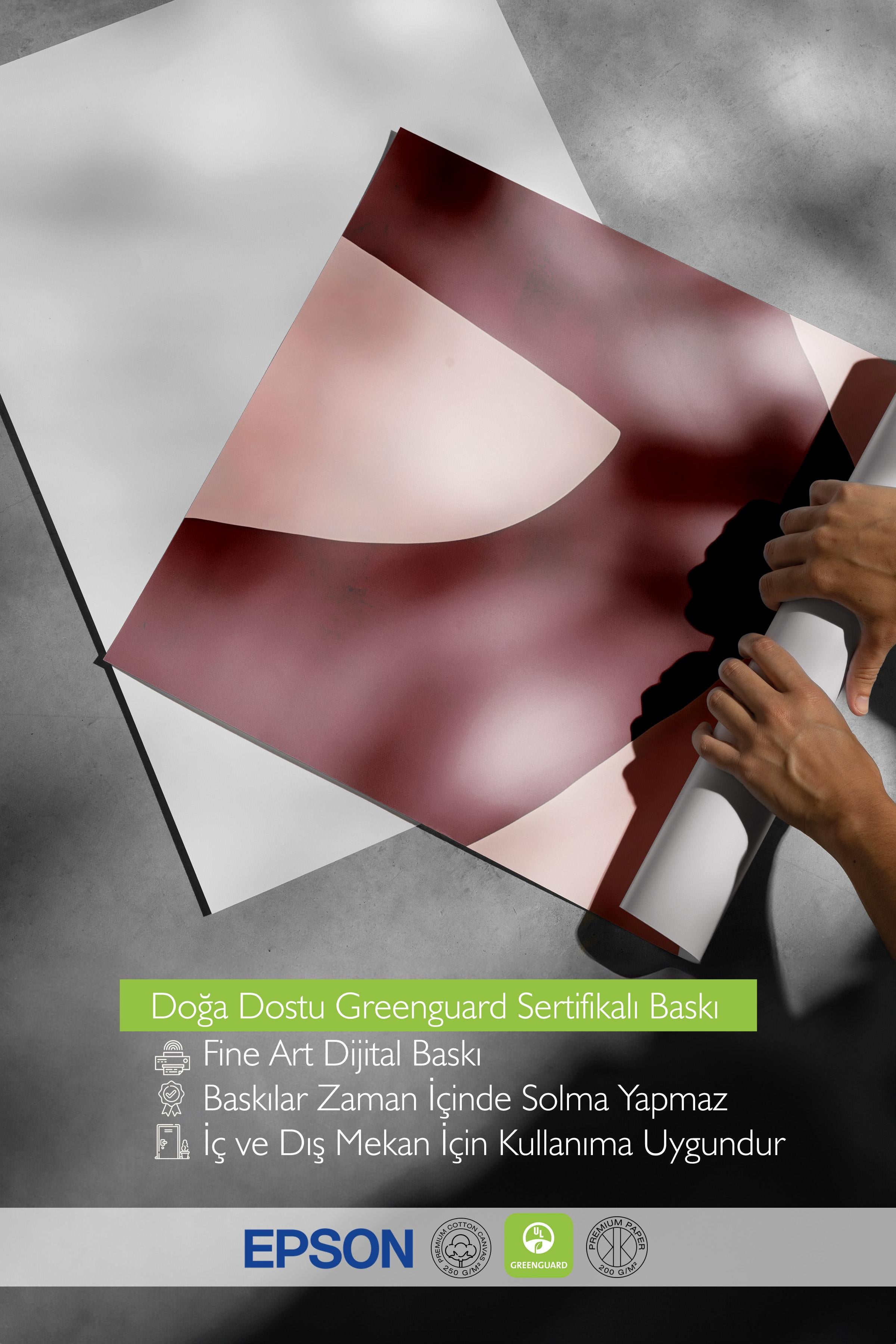 Çerçevesiz Poster, Comfort Serisi, Asymmetrical Shapes No2 Poster, NO:108611