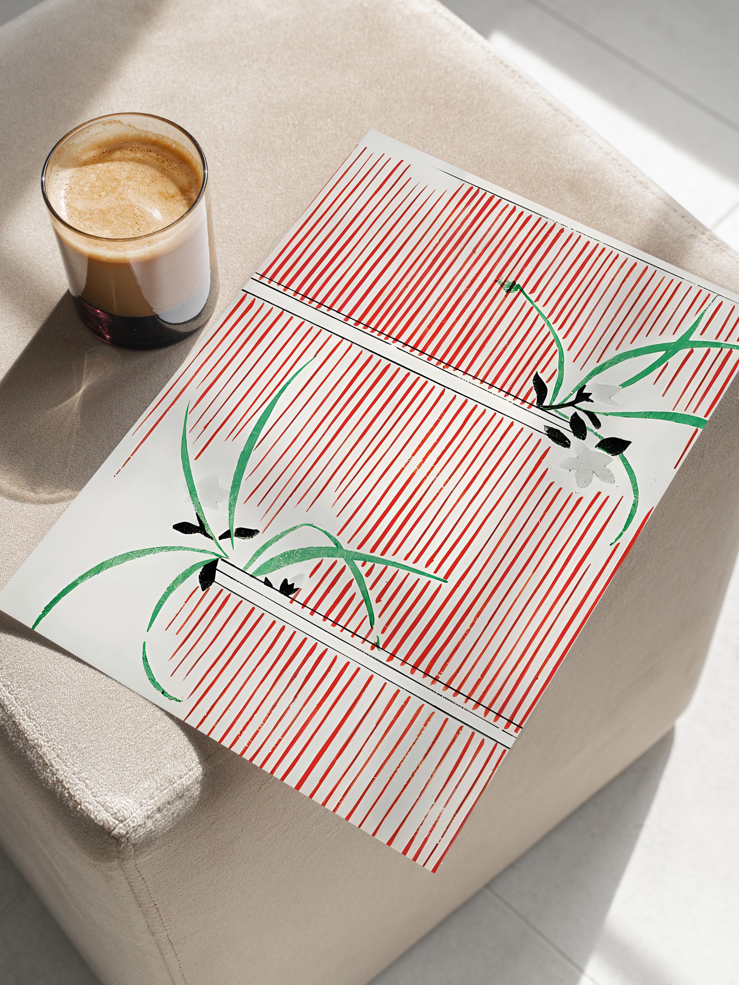 Çerçevesiz Poster, Comfort Serisi, Bijutsu Sekai - Morning Glory Poster, NO:108721