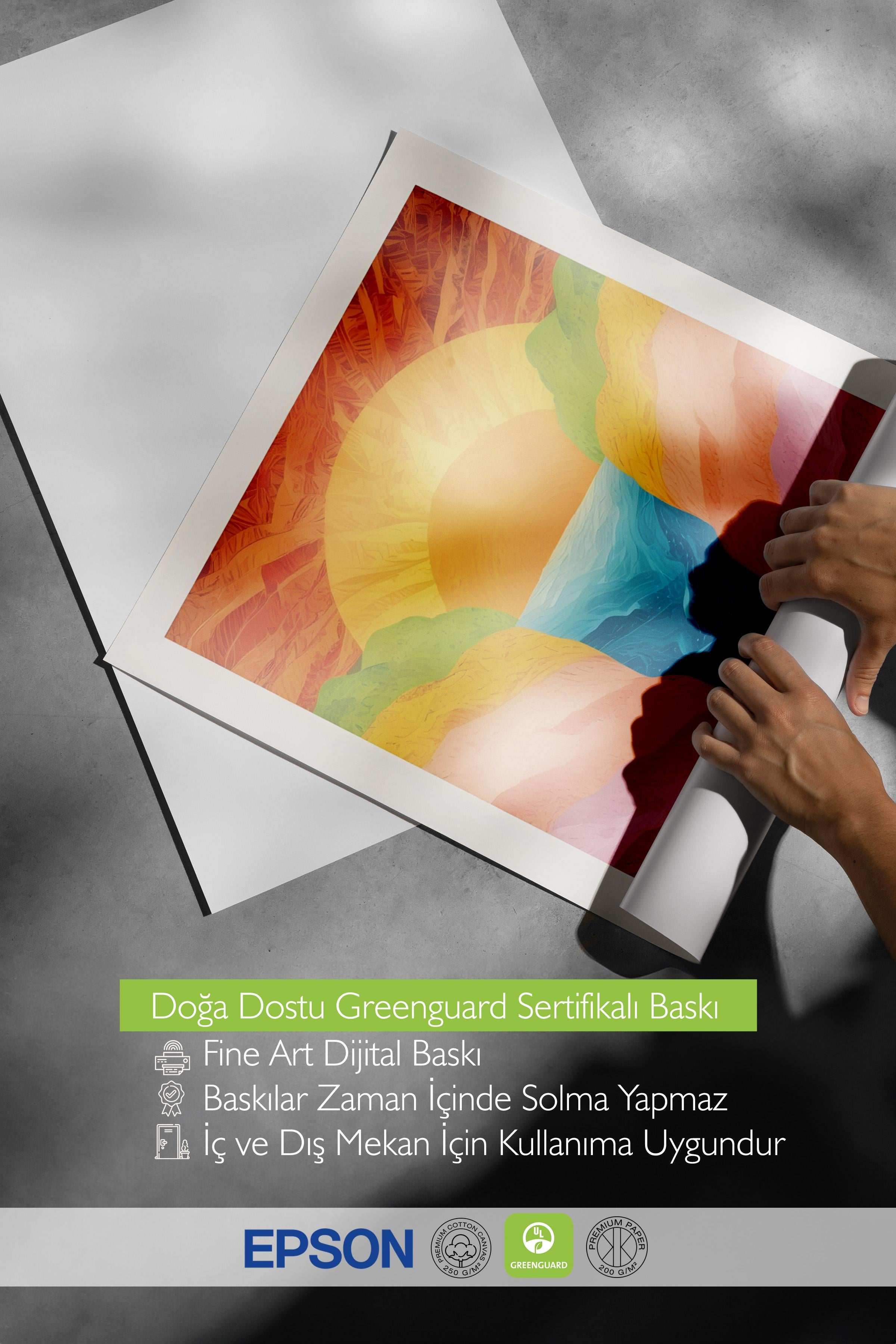 Çerçevesiz Poster, Comfort Serisi, Candy Garden - Sweet Waterfall Poster, NO:108615