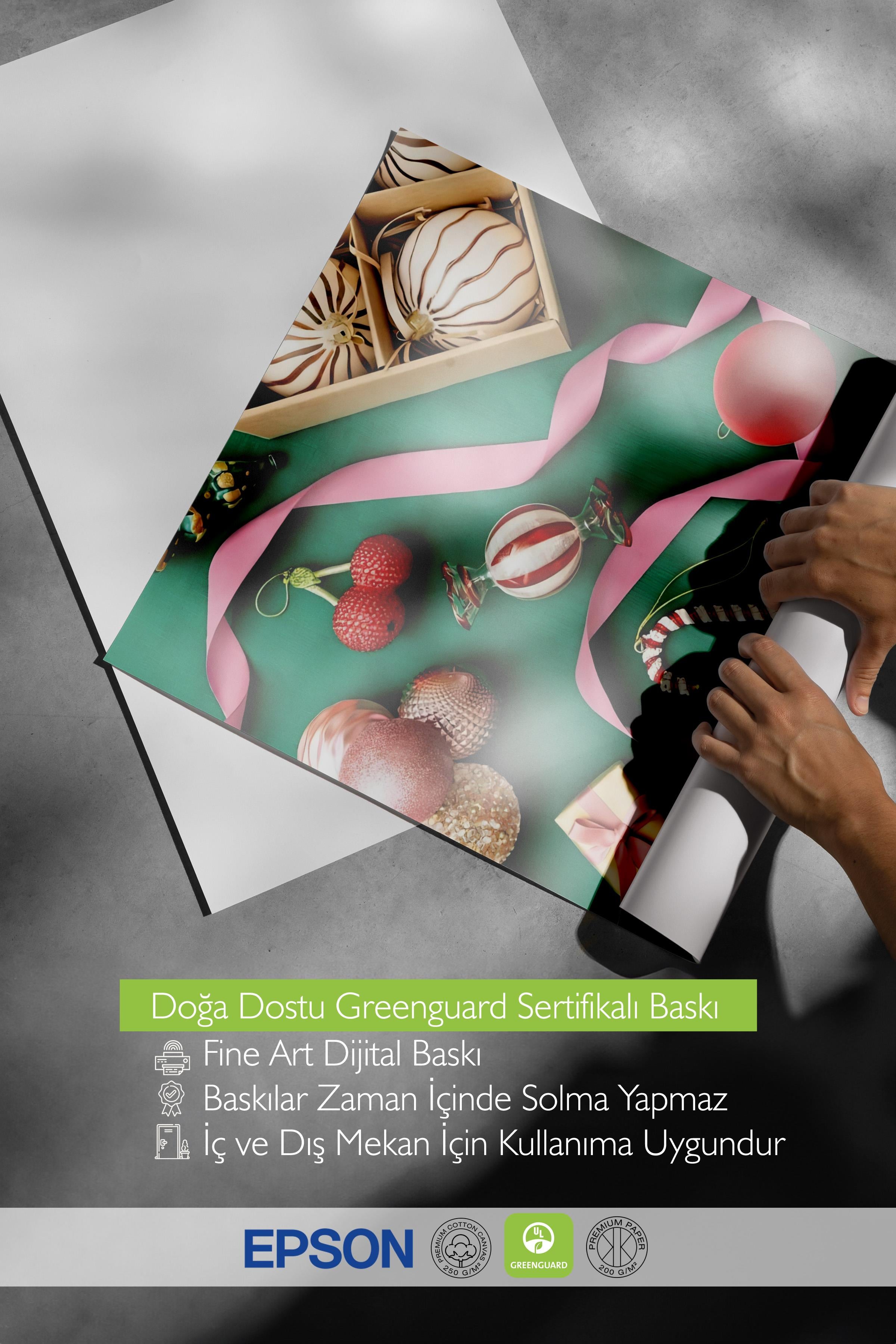 Çerçevesiz Yılbaşı Posteri, Yılbaşı Dekoru, Comfort Serisi, Christmas Decorations Poster, NO:108666