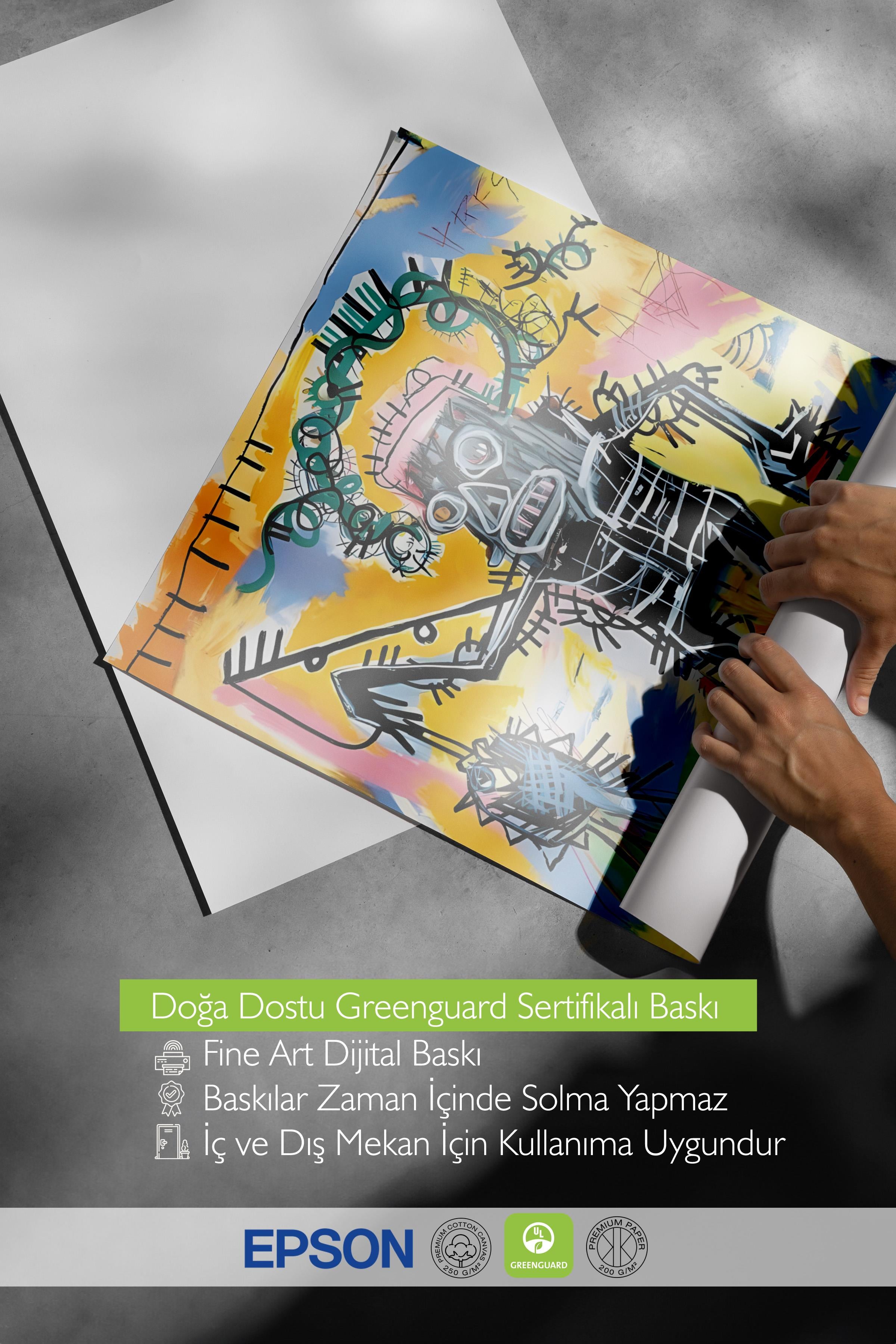 Çerçevesiz Poster, HD Kalite Duvar Posteri,Comfort Serisi, Electric fish Poster, NO:108691