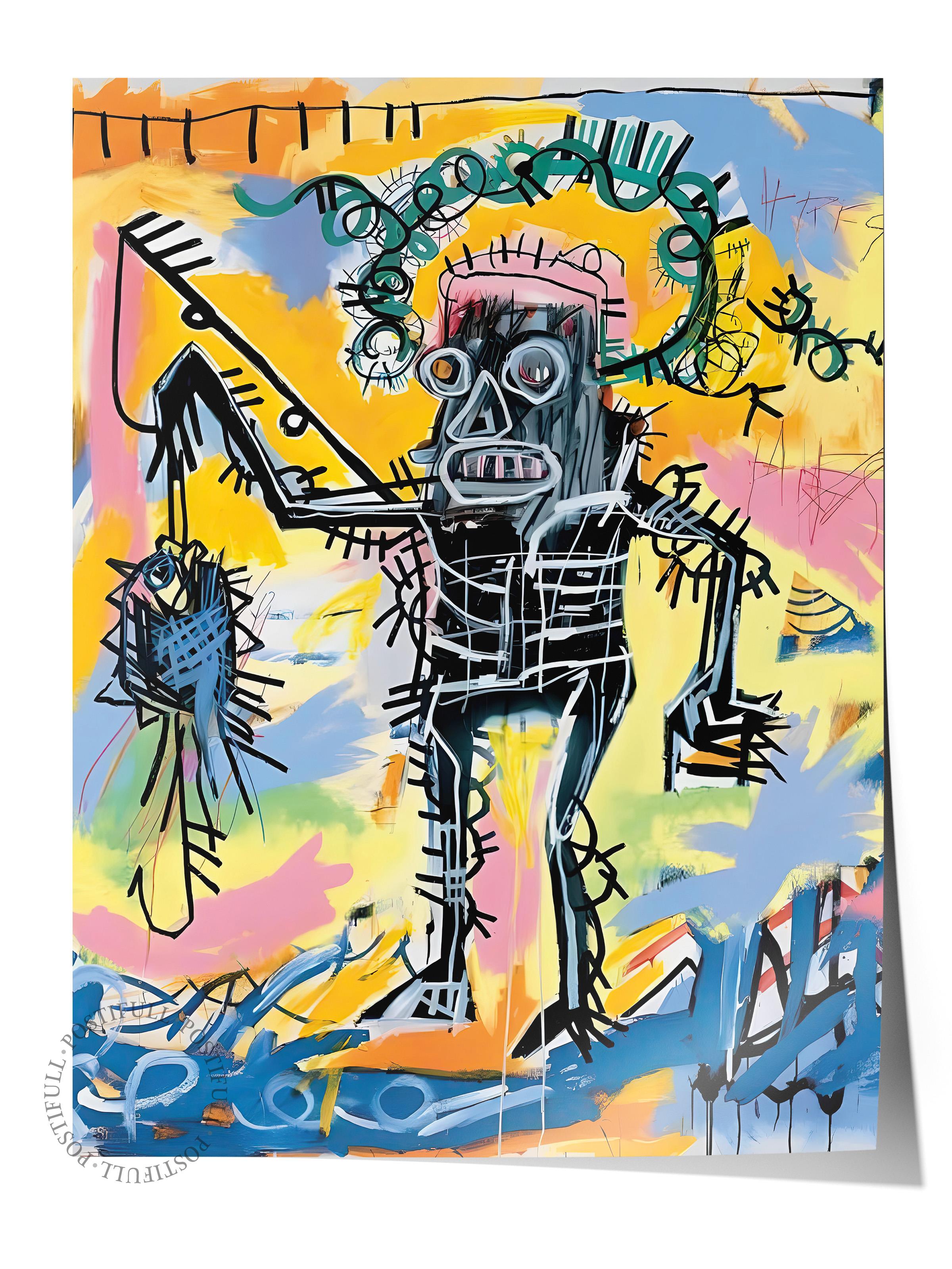 Çerçevesiz Poster, HD Kalite Duvar Posteri,Comfort Serisi, Electric fish Poster, NO:108691