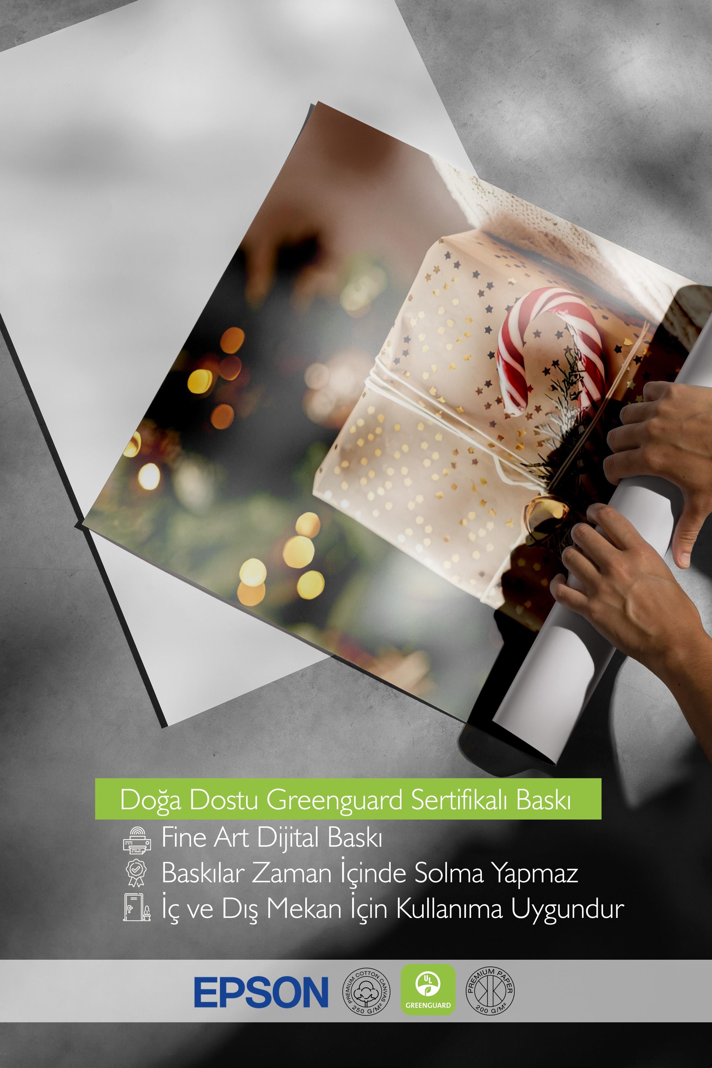 Çerçevesiz Yılbaşı Posteri, Yılbaşı Dekoru, Comfort Serisi, Holiday Gift Poster, NO:108629