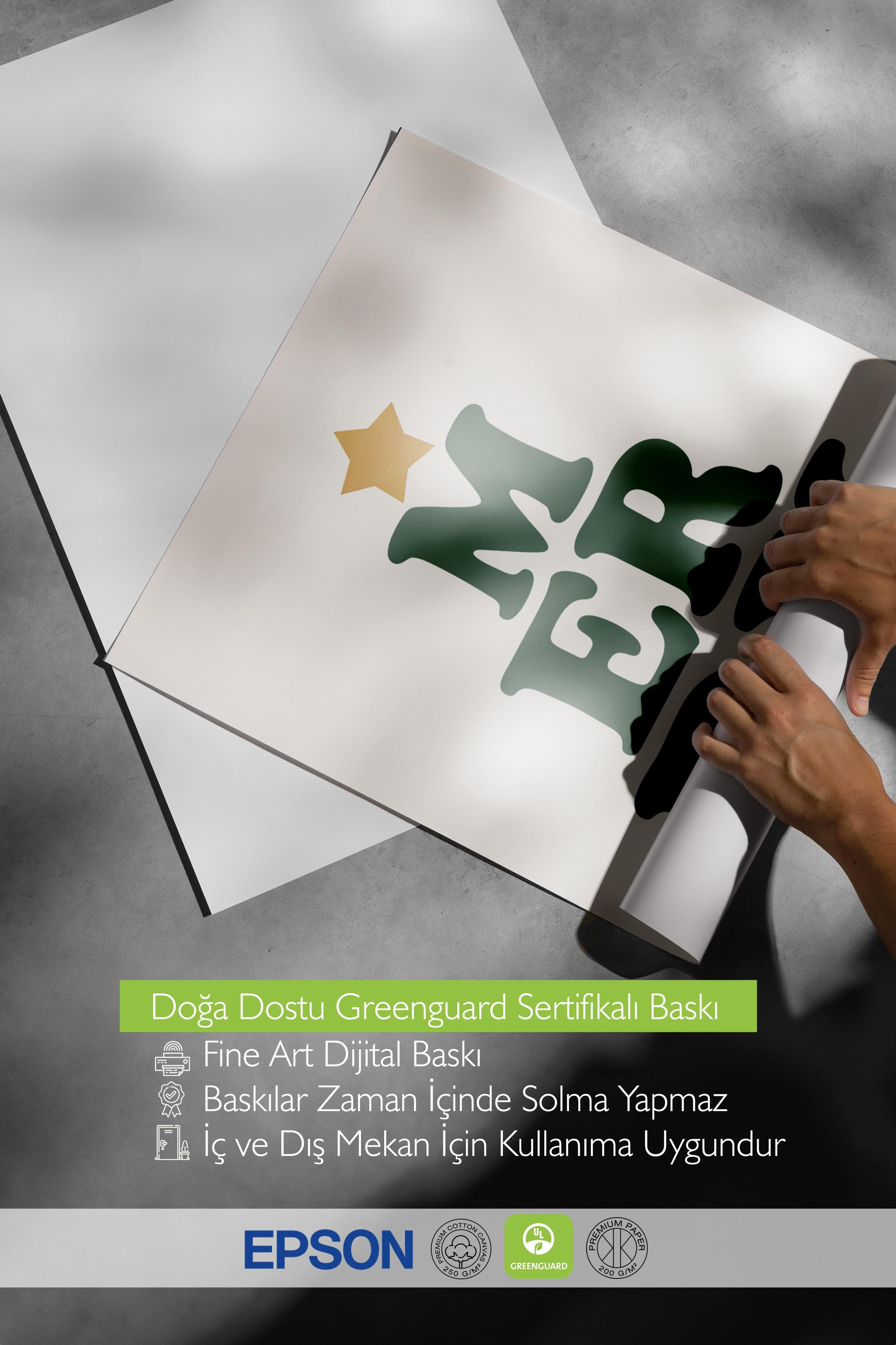 Çerçevesiz Yılbaşı Posteri, Yılbaşı Dekoru, Comfort Serisi, Merry Poster, NO:108684