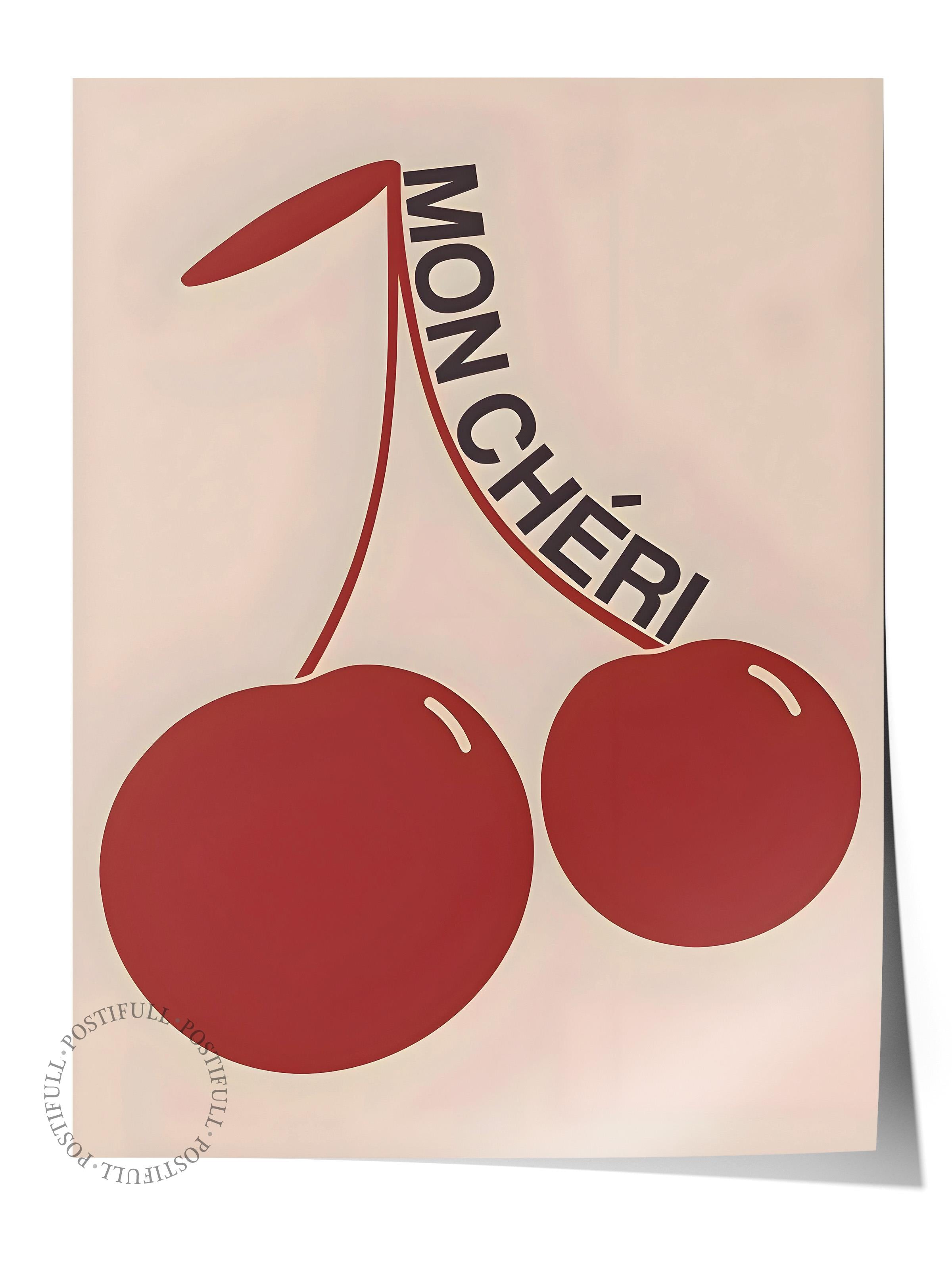 Çerçevesiz Poster, HD Kalite Duvar Posteri,Comfort Serisi, Mon Cheri Poster, NO:108600