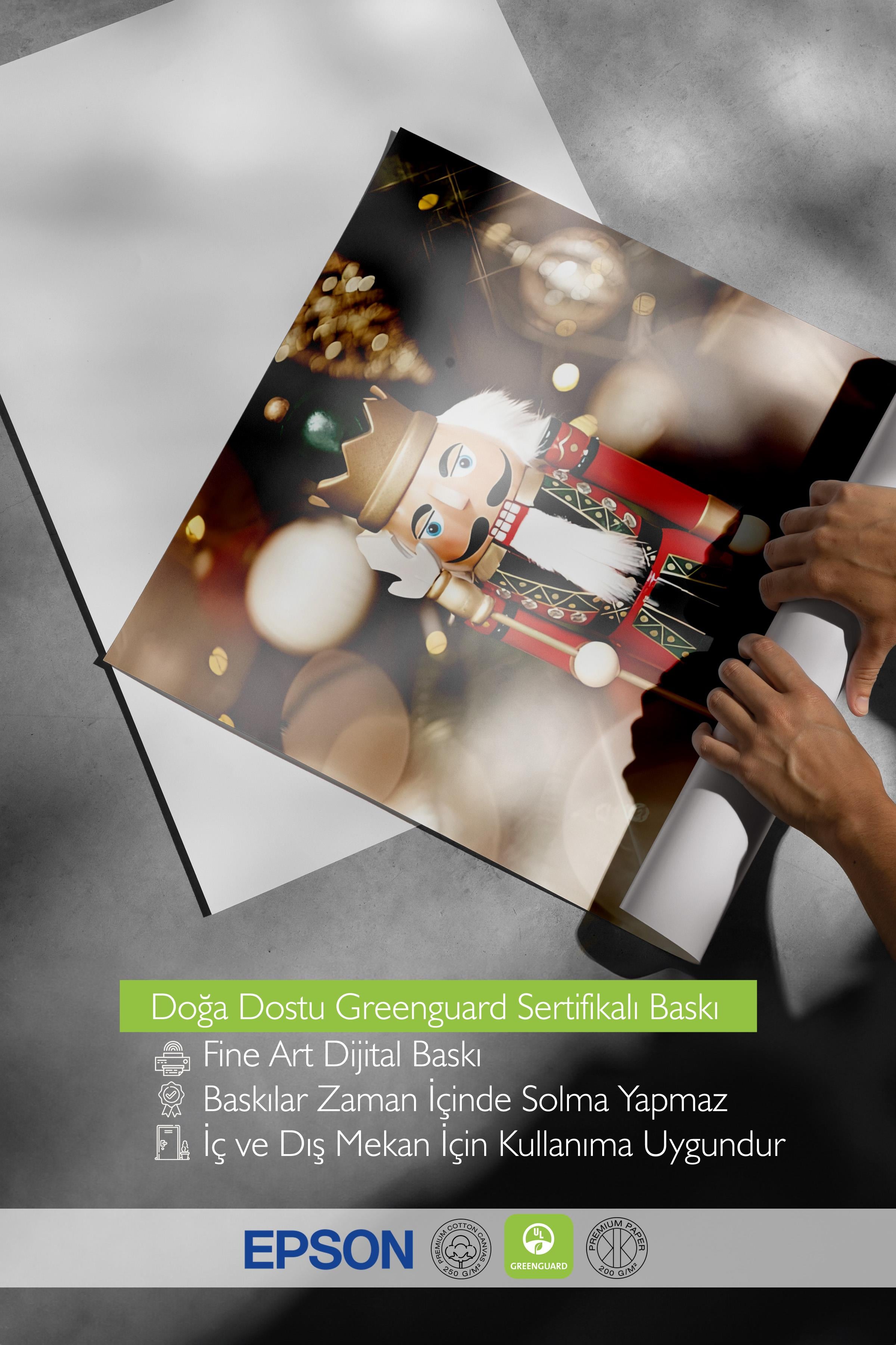 Çerçevesiz Yılbaşı Posteri, Yılbaşı Dekoru, Comfort Serisi, The Nutcracker Poster, NO:108647