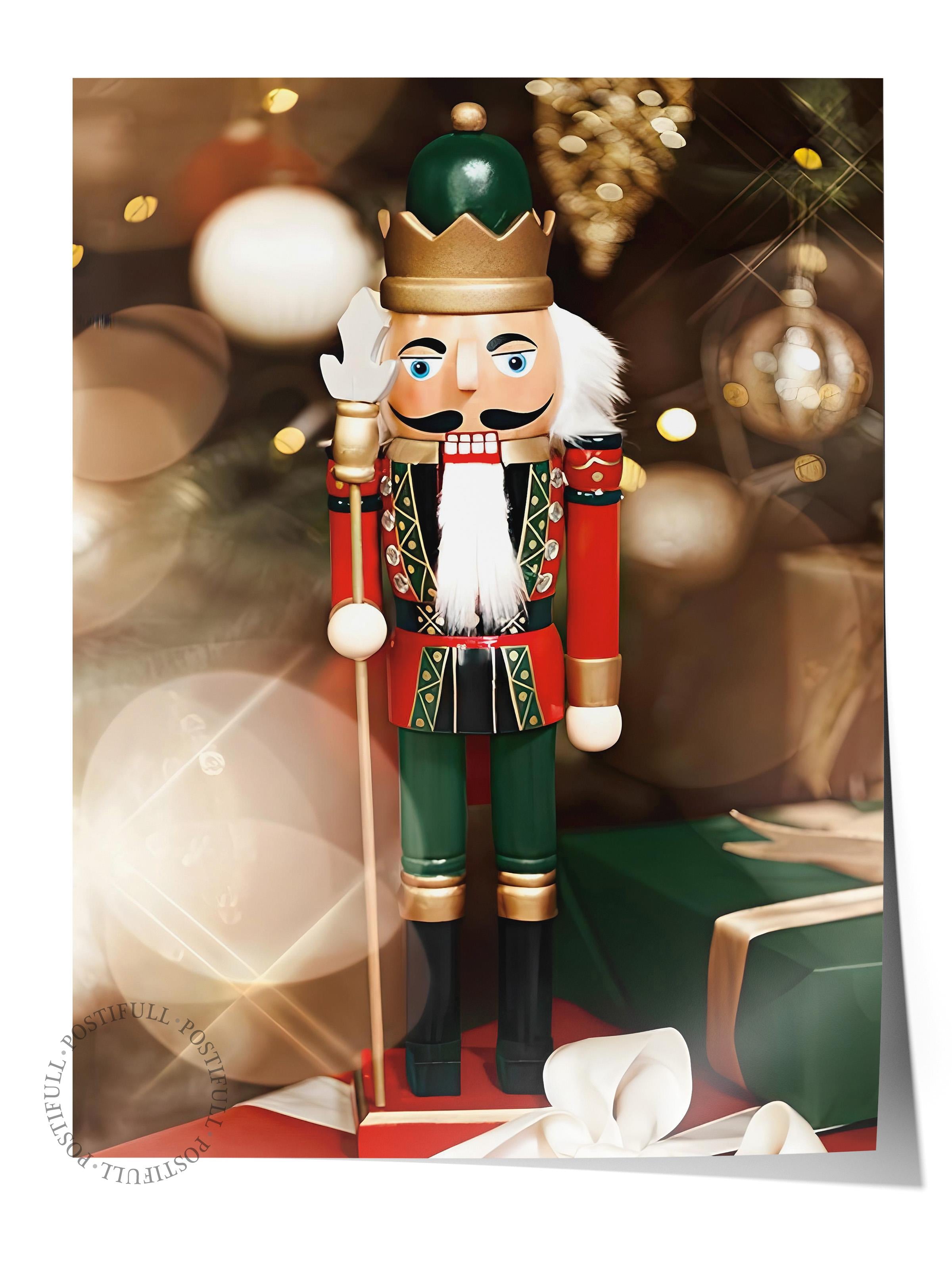 Çerçevesiz Yılbaşı Posteri, Yılbaşı Dekoru, Comfort Serisi, The Nutcracker Poster, NO:108647