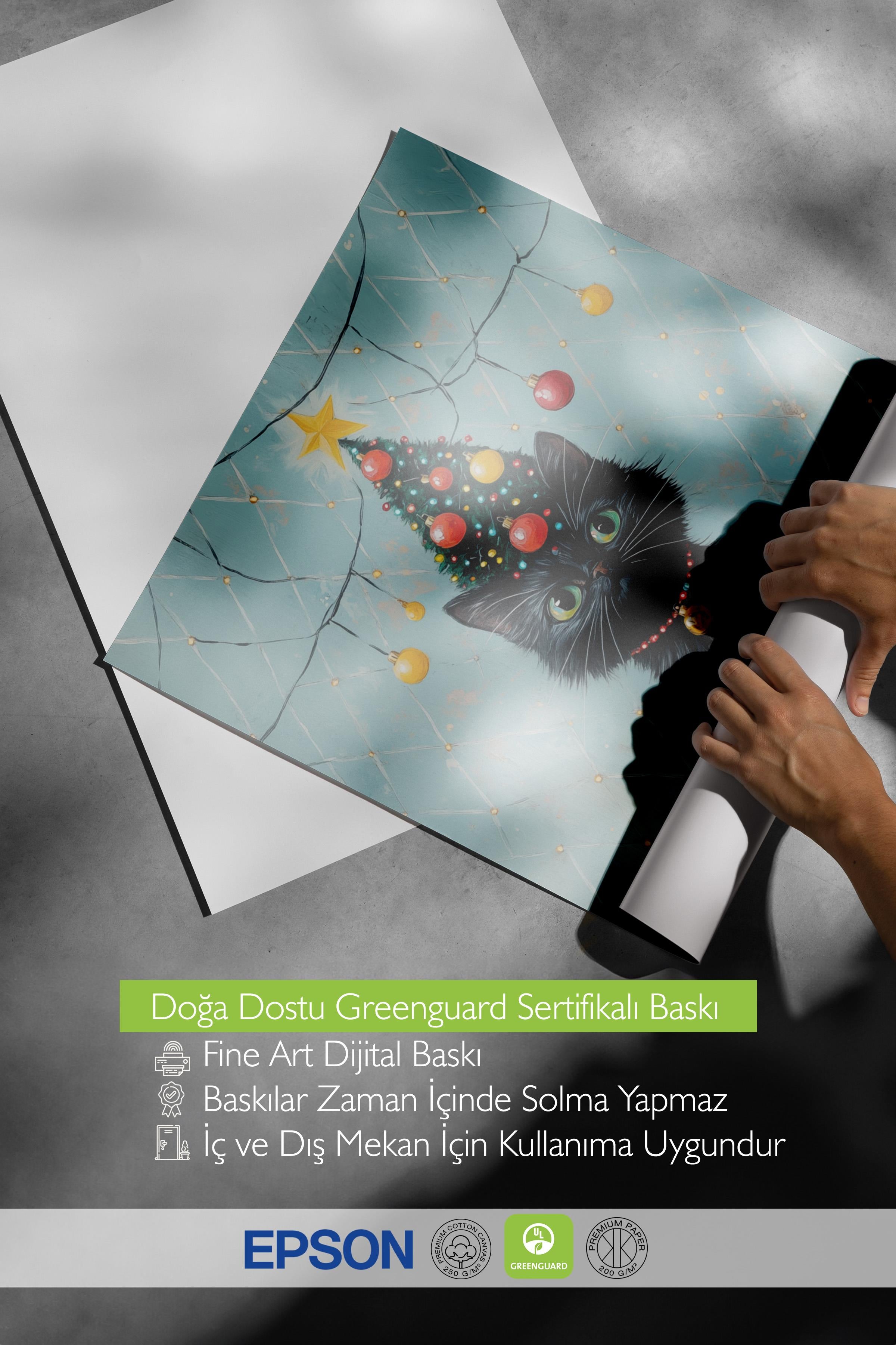 Çerçevesiz Poster, Duvar Posteri, HD Kalite Comfort Serisi, Yılbaşı Poster, NO:108739