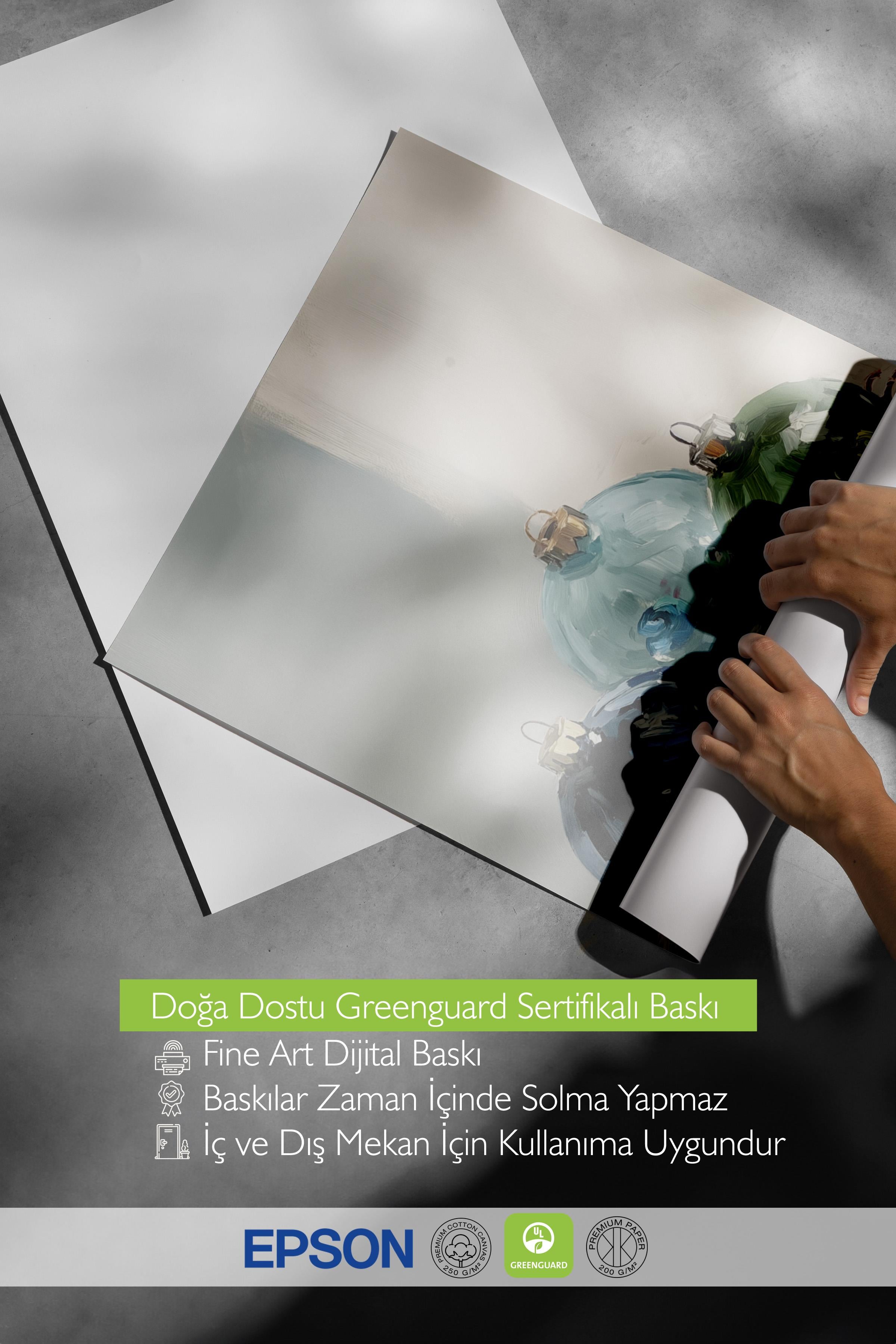 Çerçevesiz Poster, Duvar Posteri, HD Kalite Comfort Serisi, Yılbaşı Poster, NO:108741