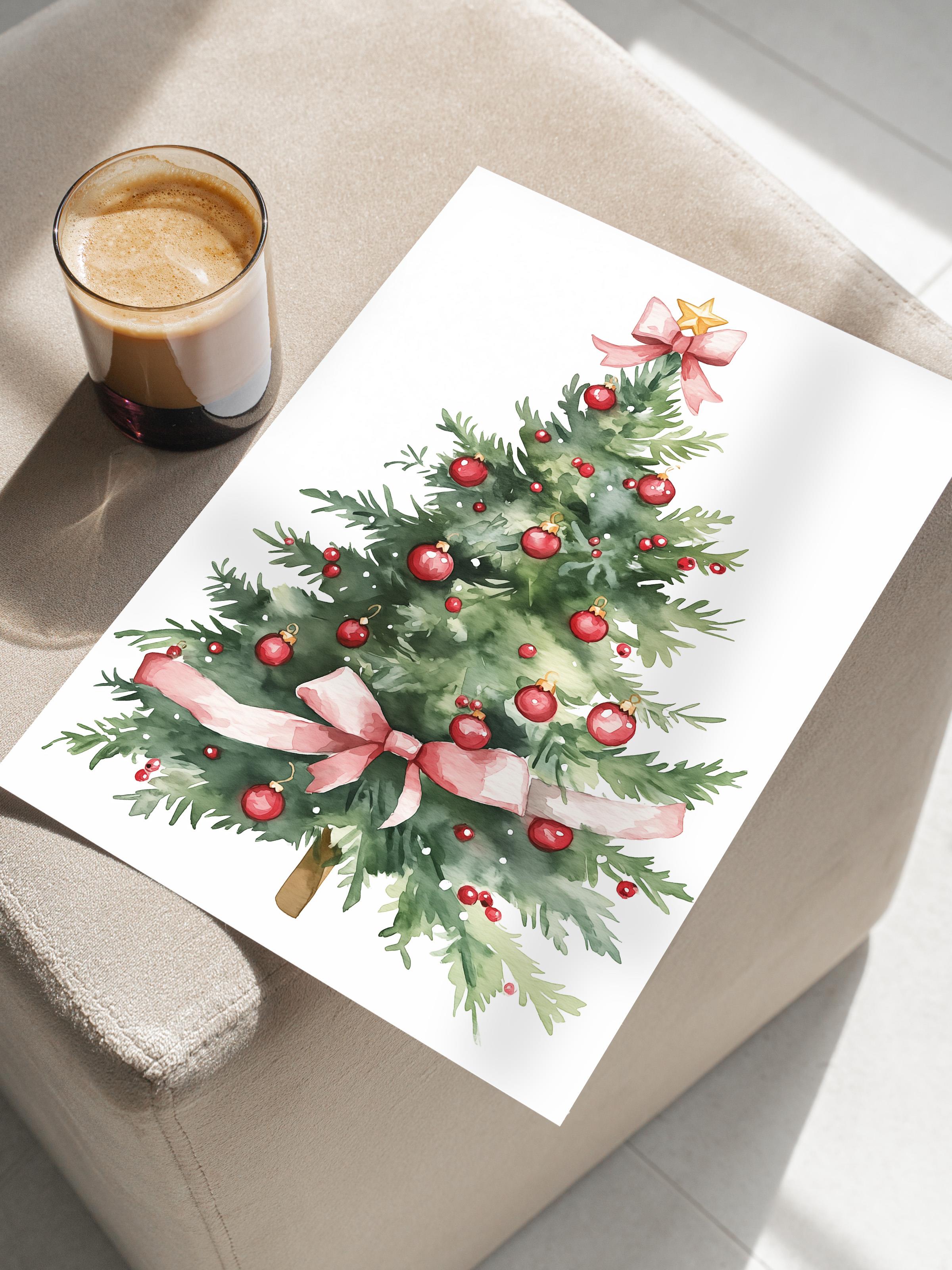 Çerçevesiz Poster, Duvar Posteri, HD Kalite Comfort Serisi, Yılbaşı Poster, NO:108743