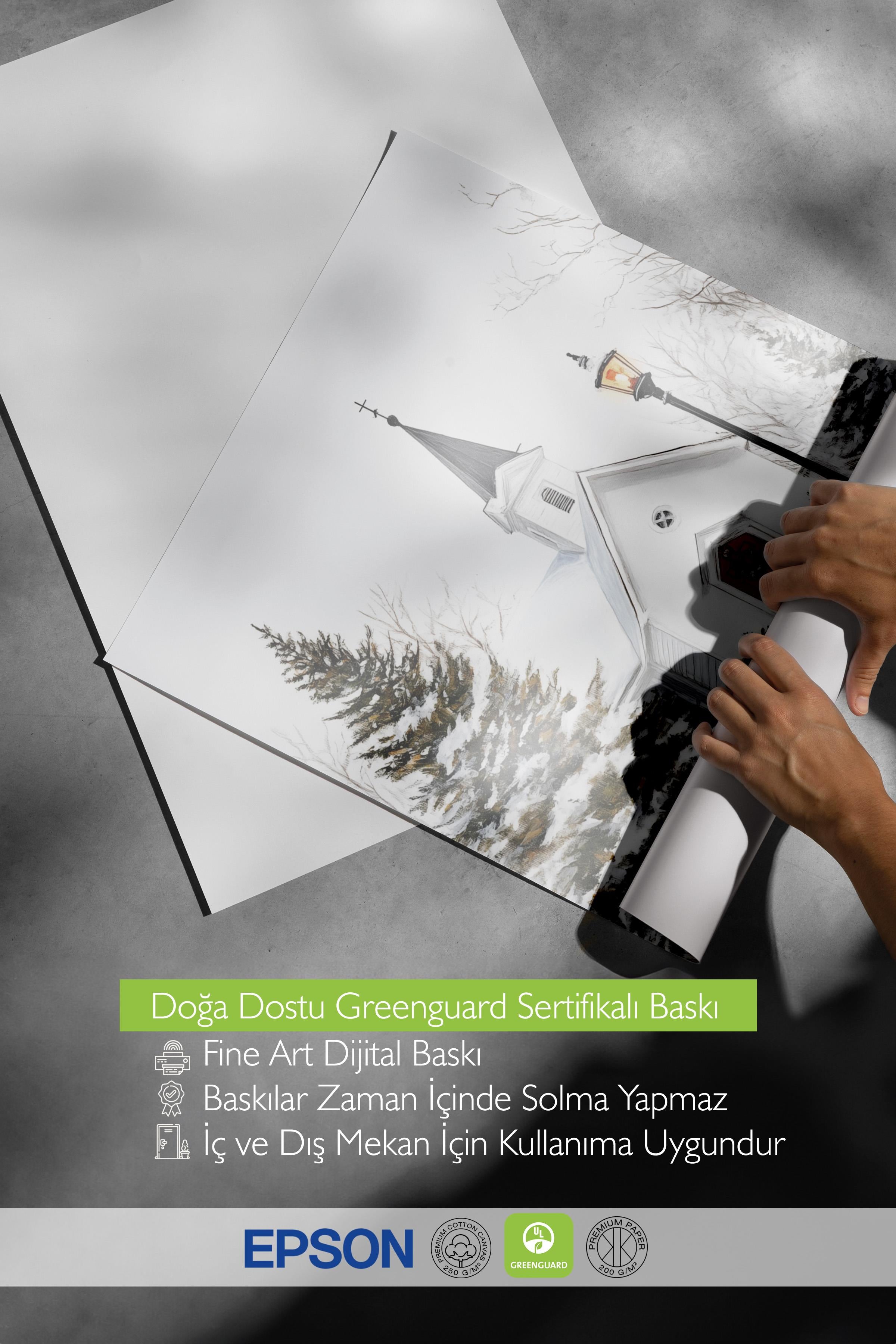 Çerçevesiz Poster, Duvar Posteri, HD Kalite Comfort Serisi, Yılbaşı Poster, NO:108745