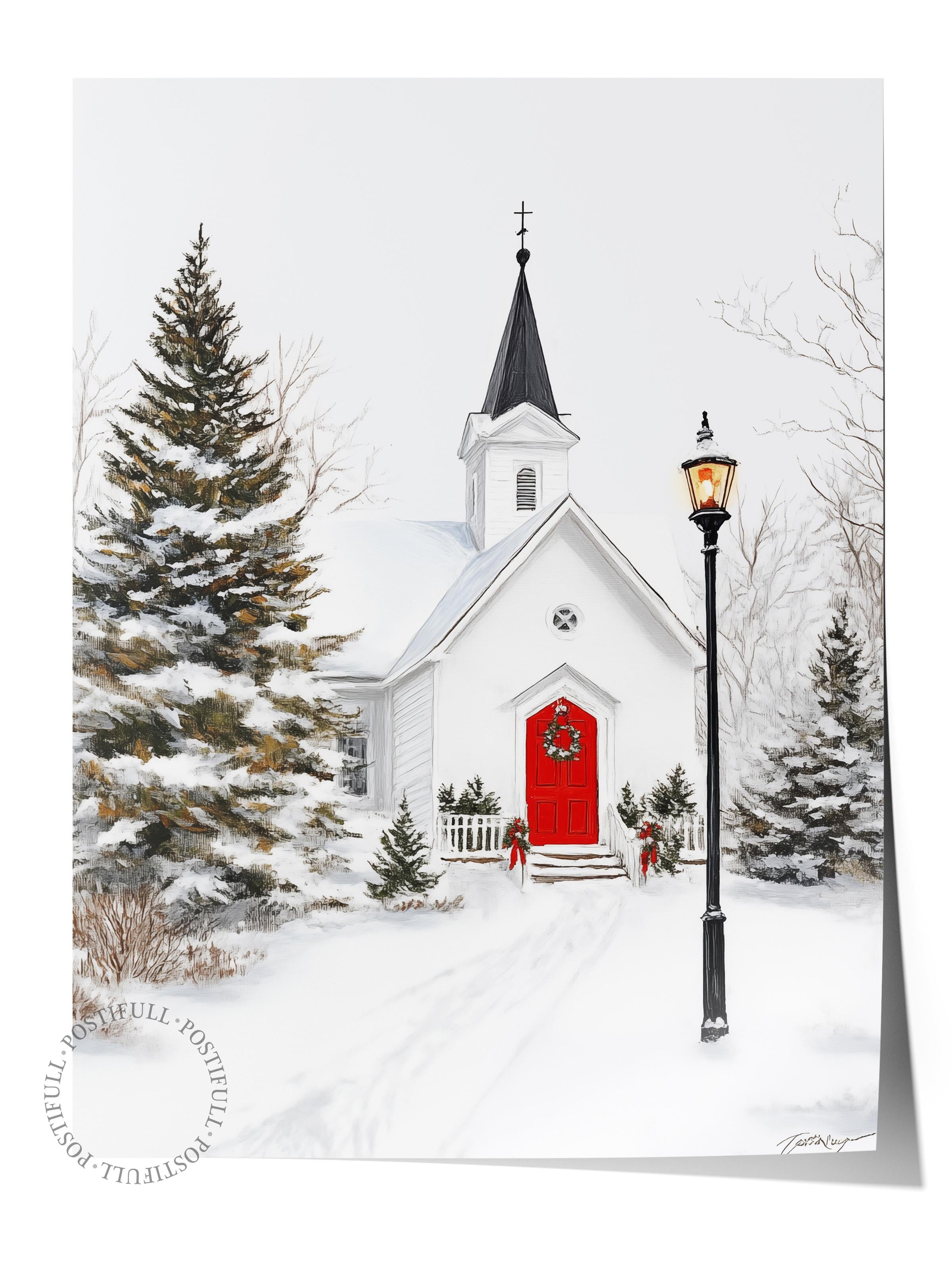 Çerçevesiz Poster, Duvar Posteri, HD Kalite Comfort Serisi, Yılbaşı Poster, NO:108745