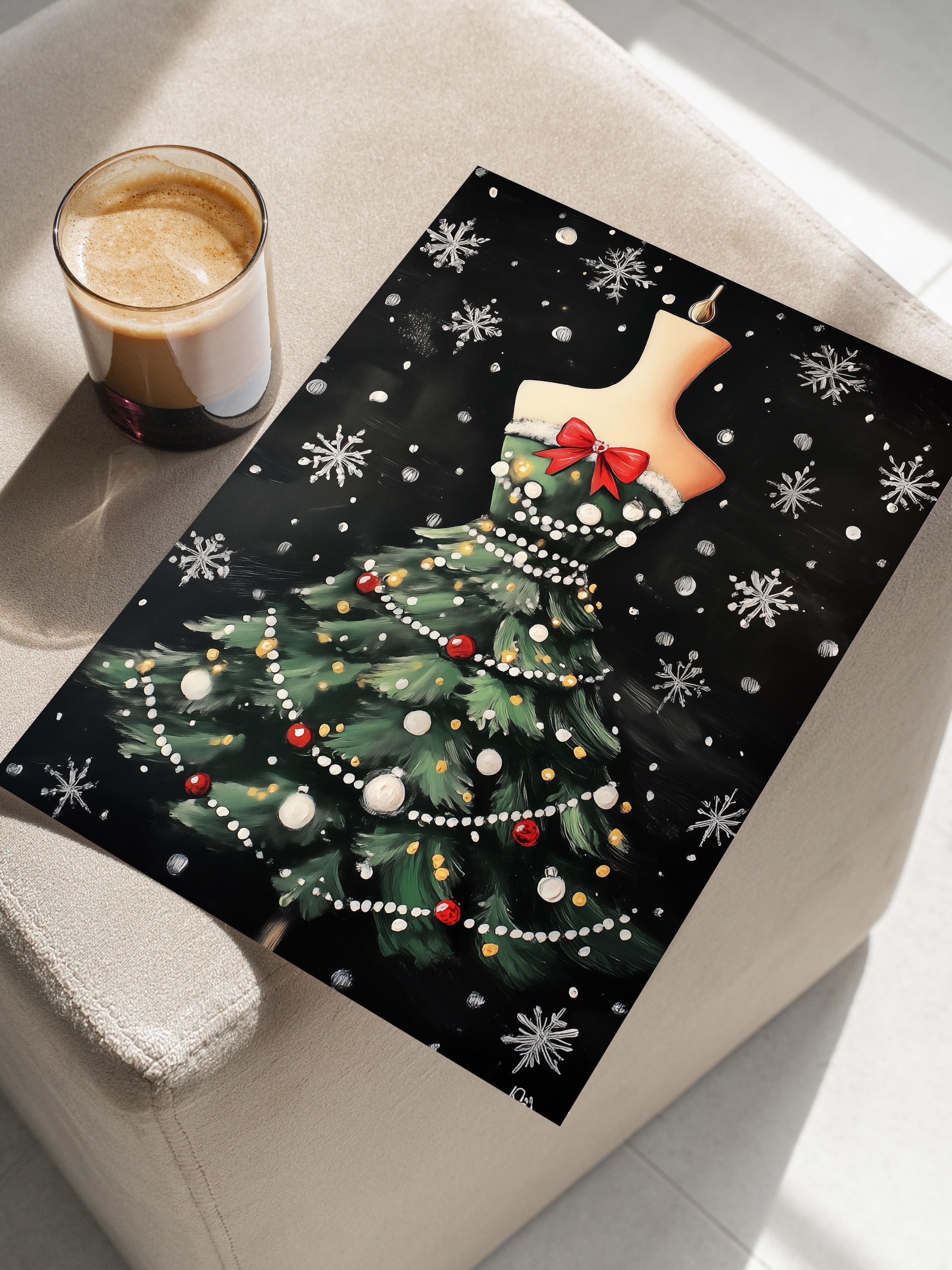 Çerçevesiz Poster, Duvar Posteri, HD Kalite Comfort Serisi, Yılbaşı Poster, NO:108749