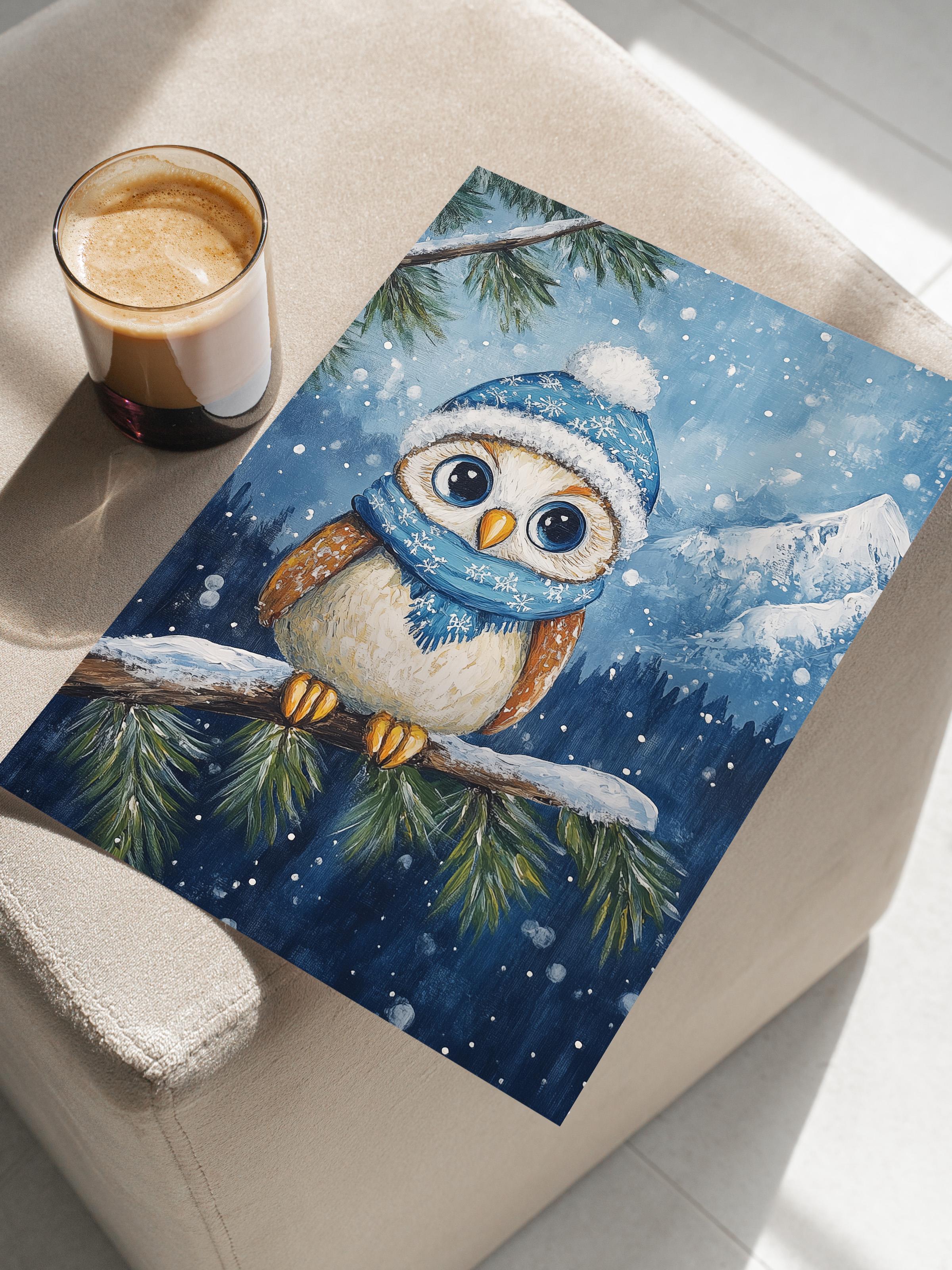 Çerçevesiz Poster, Duvar Posteri, HD Kalite Comfort Serisi, Yılbaşı Poster, NO:108758