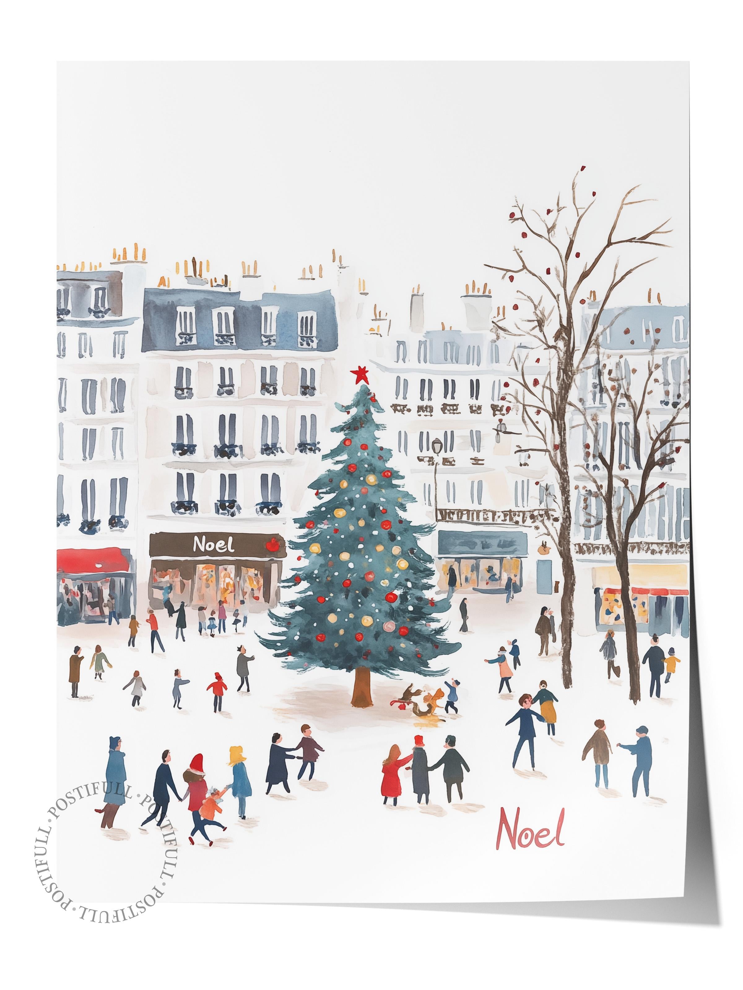 Çerçevesiz Poster, Duvar Posteri, HD Kalite Comfort Serisi, Yılbaşı Poster, NO:108762