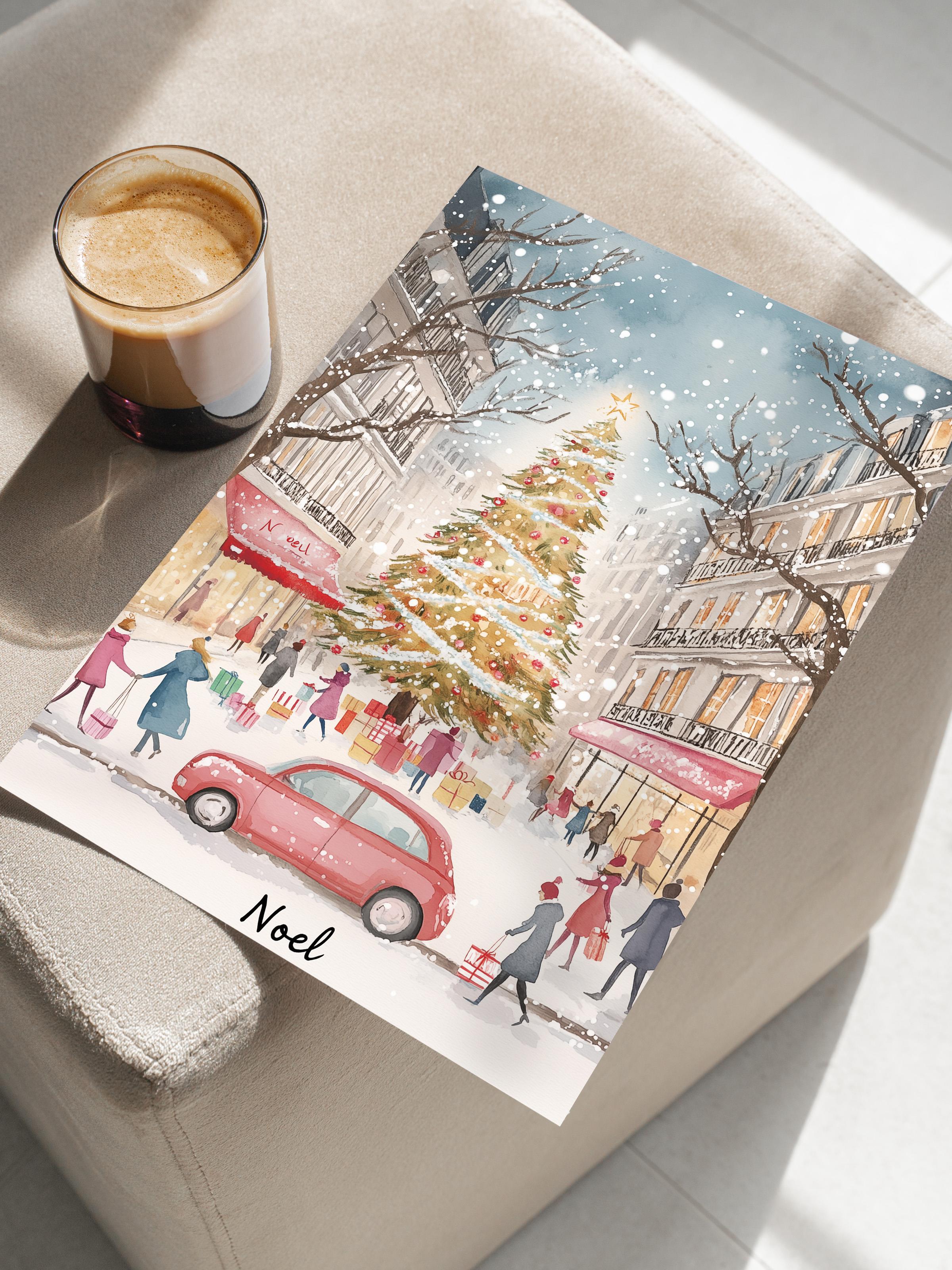 Çerçevesiz Poster, Duvar Posteri, HD Kalite Comfort Serisi, Yılbaşı Poster, NO:108763