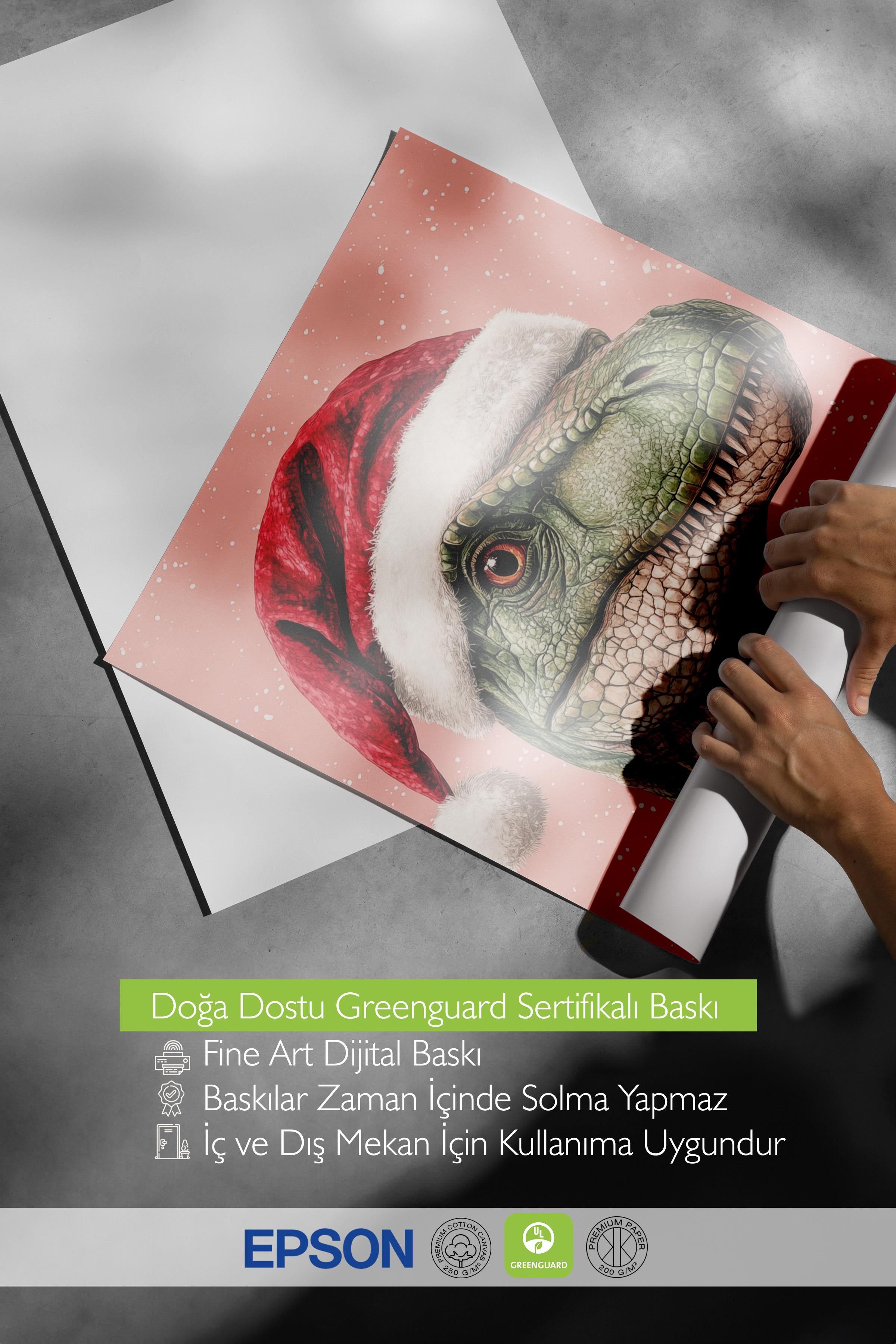 Çerçevesiz Poster, Duvar Posteri, HD Kalite Comfort Serisi, Yılbaşı Poster, NO:108788