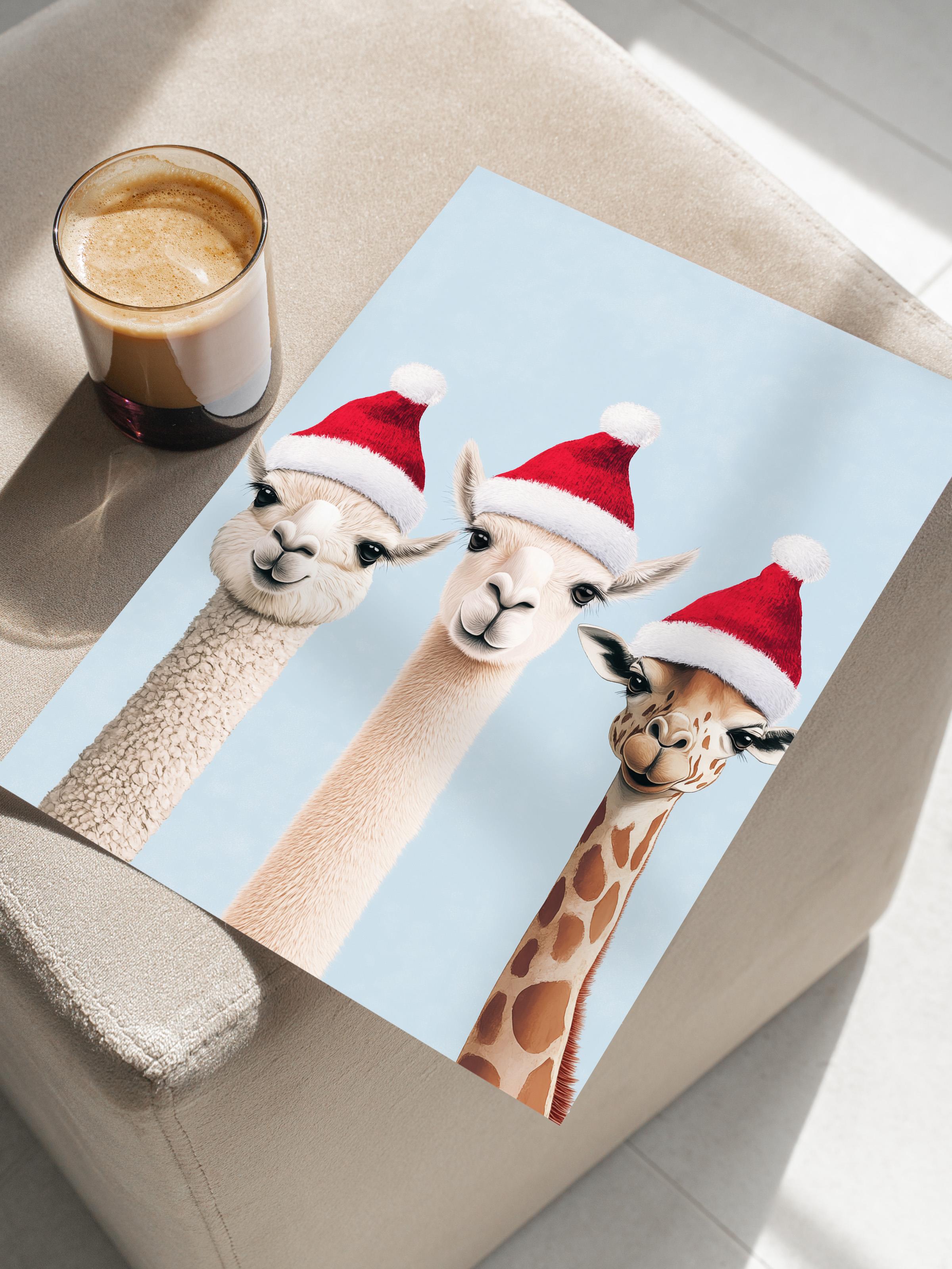 Çerçevesiz Poster, Duvar Posteri, HD Kalite Comfort Serisi, Yılbaşı Poster, NO:108790