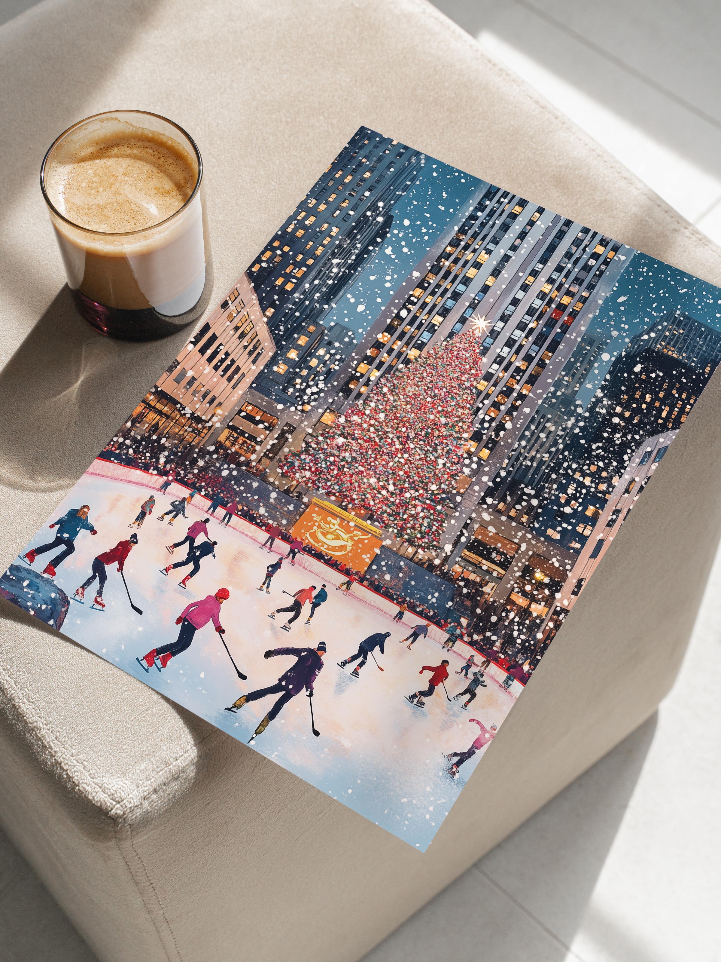 Çerçevesiz Poster, Duvar Posteri, HD Kalite Comfort Serisi, Yılbaşı Poster, NO:108794