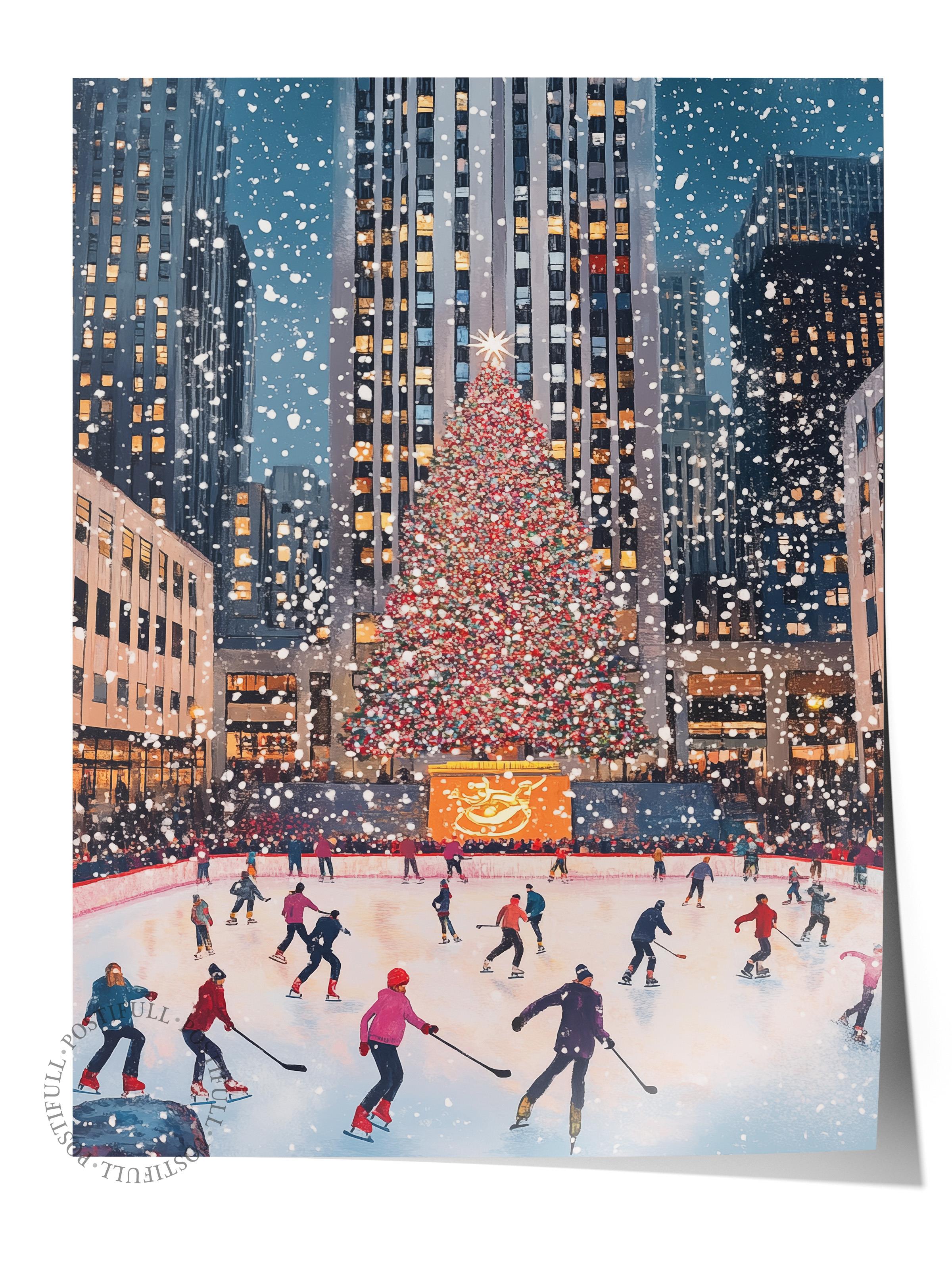 Çerçevesiz Poster, Duvar Posteri, HD Kalite Comfort Serisi, Yılbaşı Poster, NO:108794