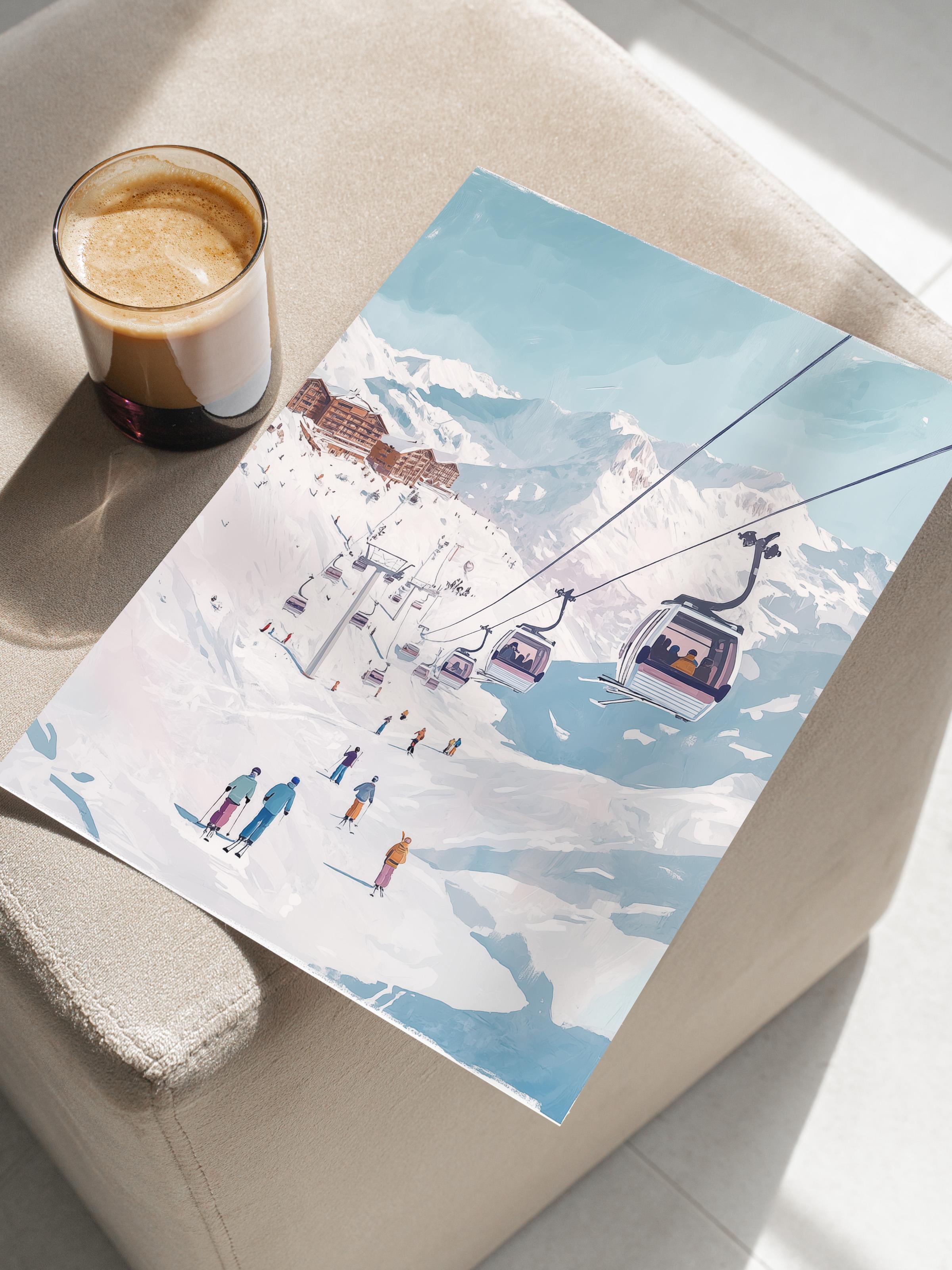 Çerçevesiz Poster, Duvar Posteri, HD Kalite Comfort Serisi, Yılbaşı Poster, NO:108797