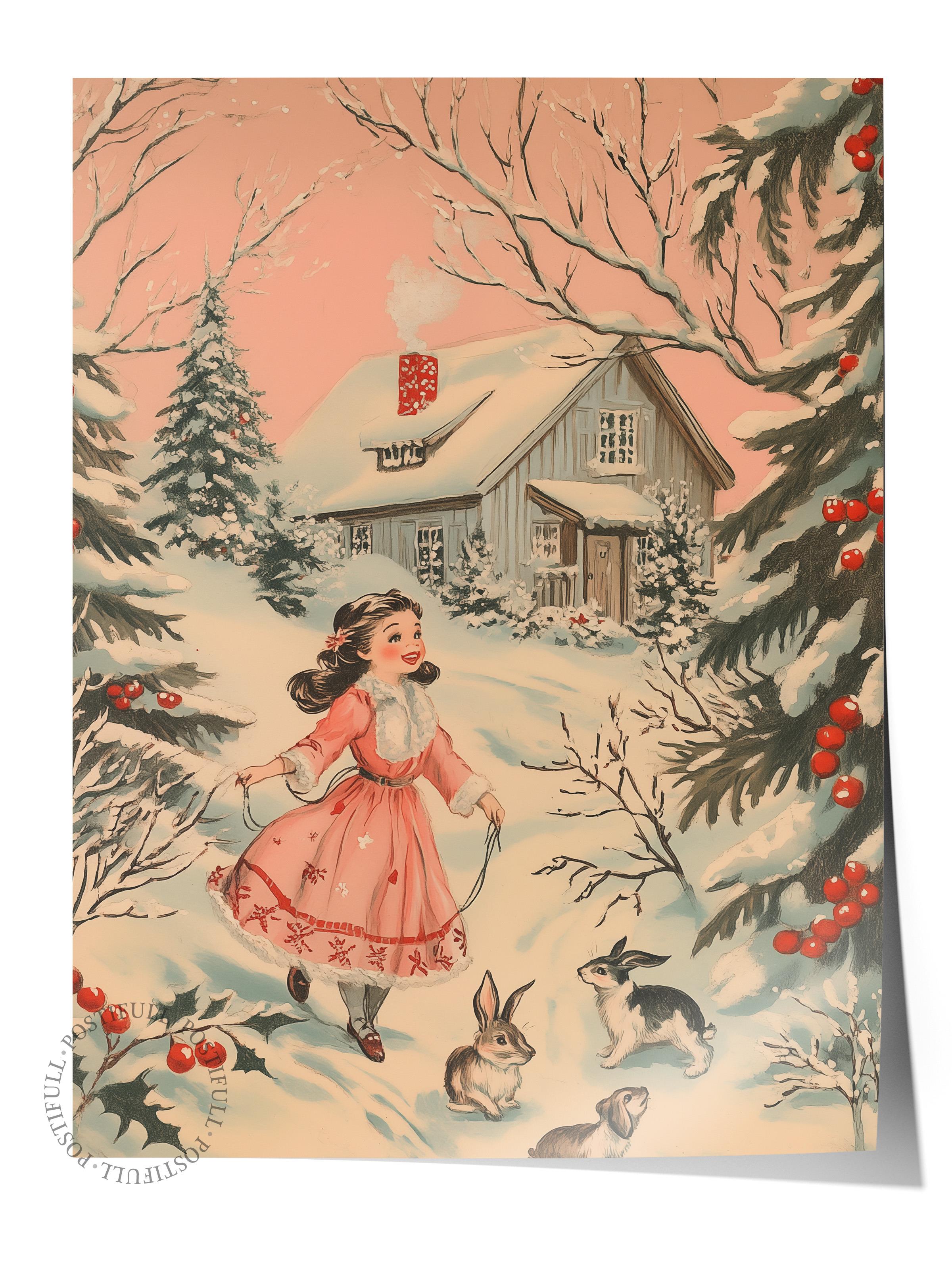 Çerçevesiz Poster, Duvar Posteri, HD Kalite Comfort Serisi, Yılbaşı Poster, NO:108804