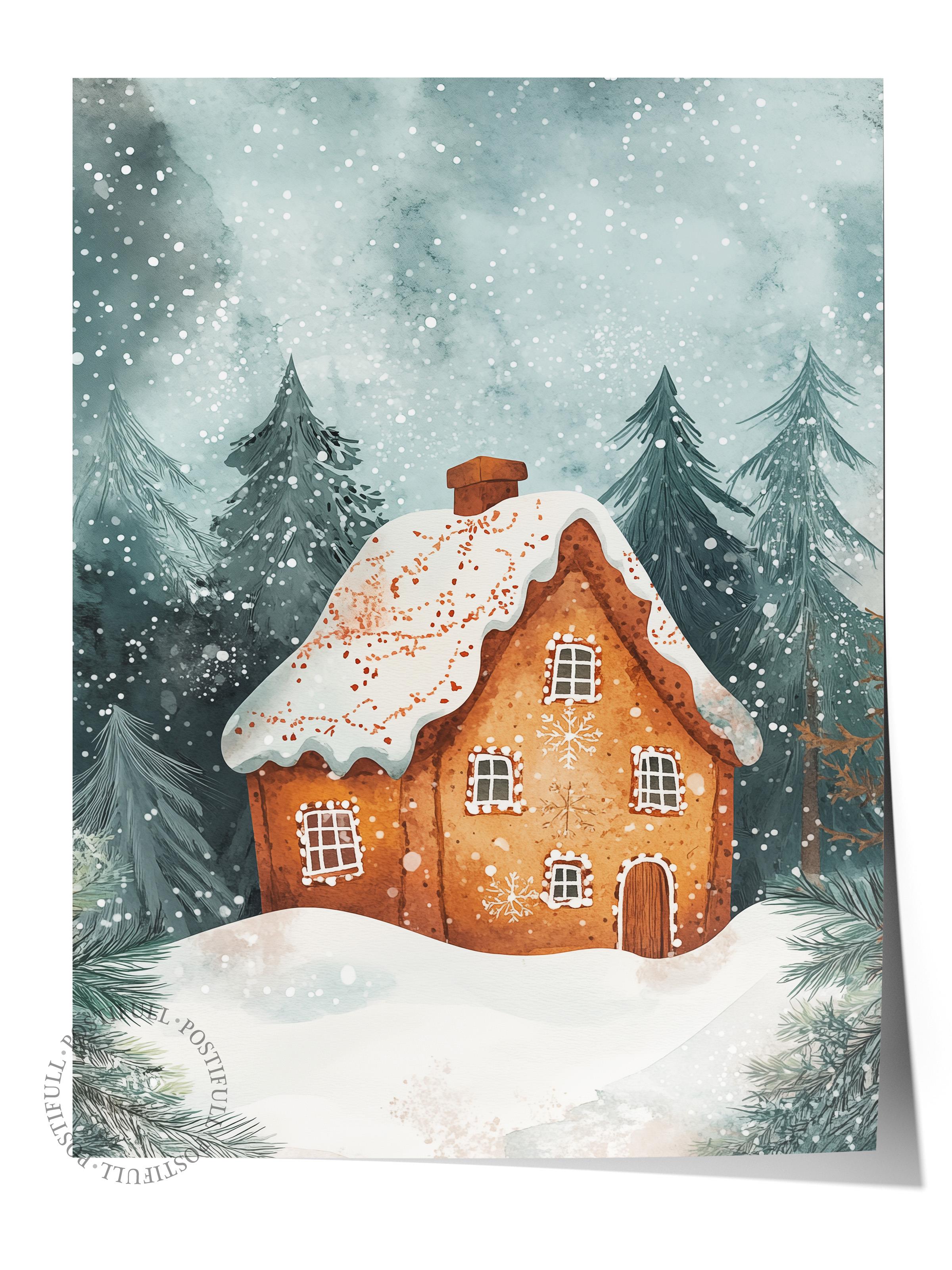 Çerçevesiz Poster, Duvar Posteri, HD Kalite Comfort Serisi, Yılbaşı Poster, NO:108808