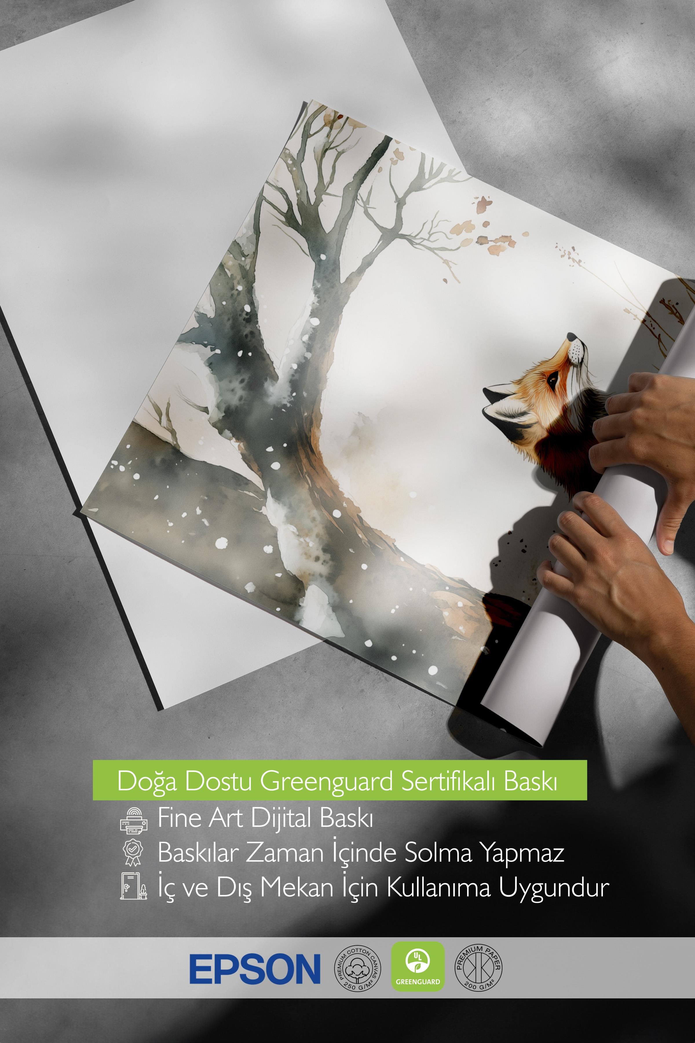 Çerçevesiz Poster, Duvar Posteri, HD Kalite Comfort Serisi, Yılbaşı Poster, NO:108809