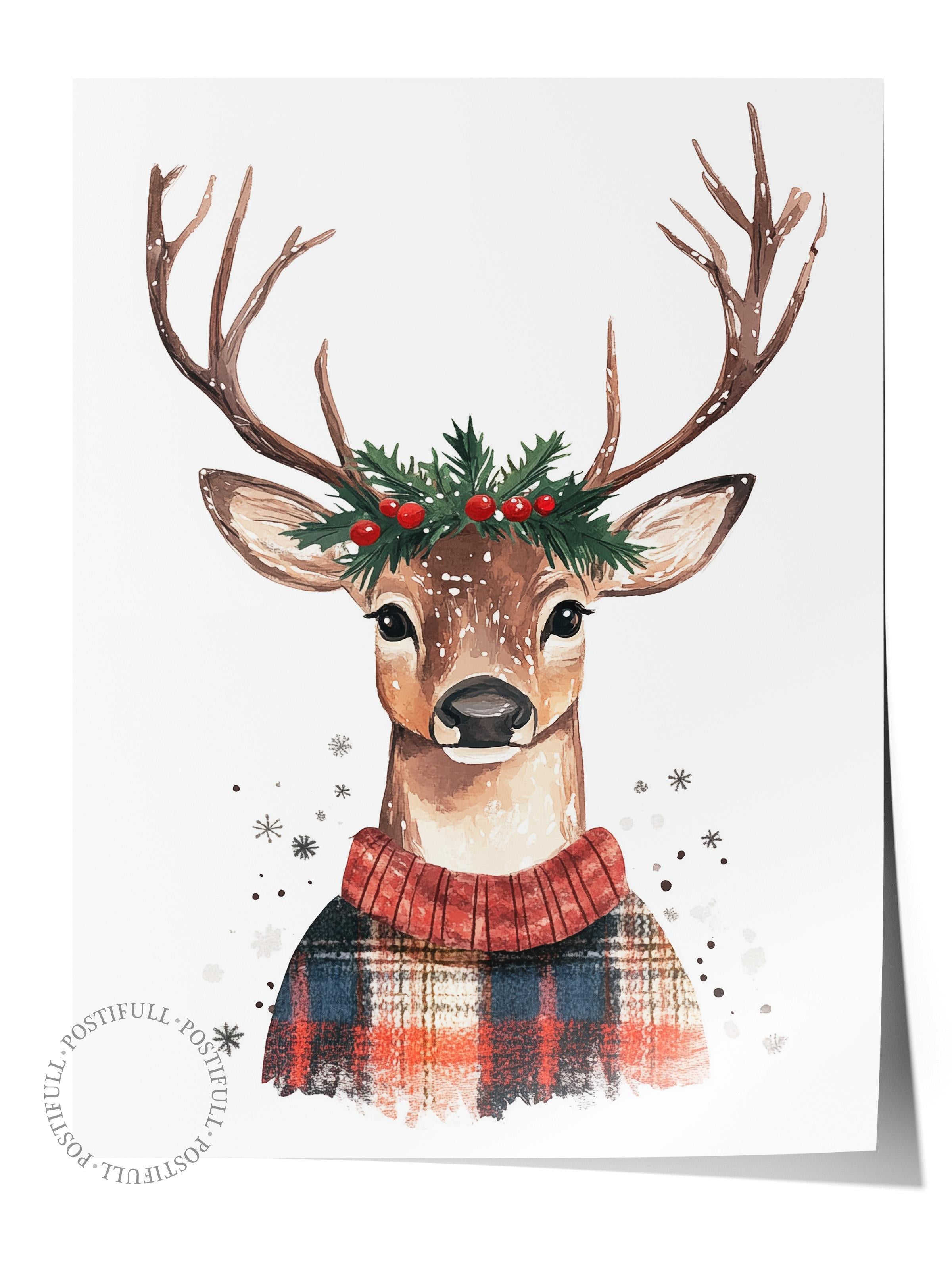 Çerçevesiz Poster, Duvar Posteri, HD Kalite Comfort Serisi, Yılbaşı Poster, NO:108812