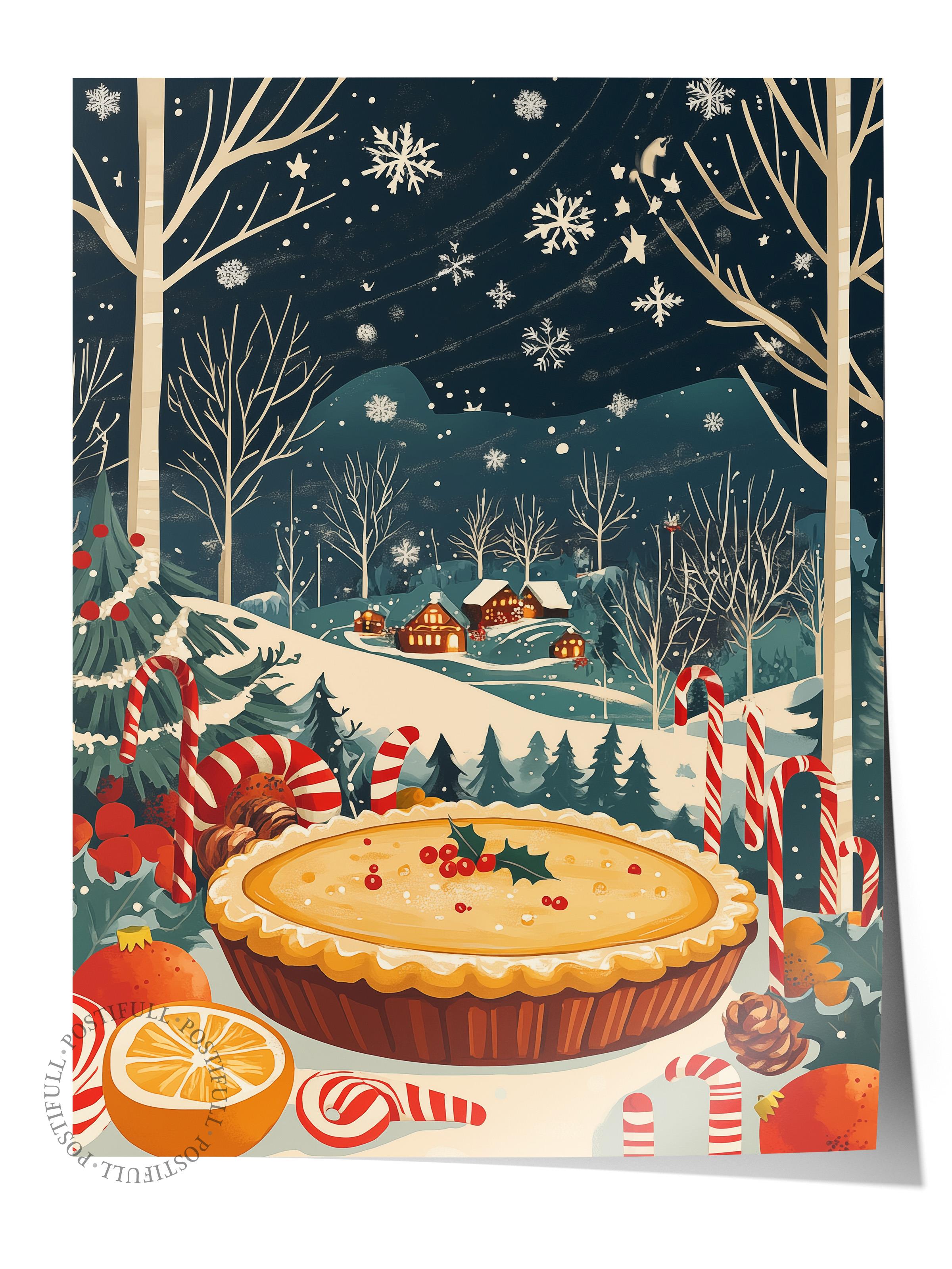 Çerçevesiz Poster, Duvar Posteri, HD Kalite Comfort Serisi, Yılbaşı Poster, NO:108814