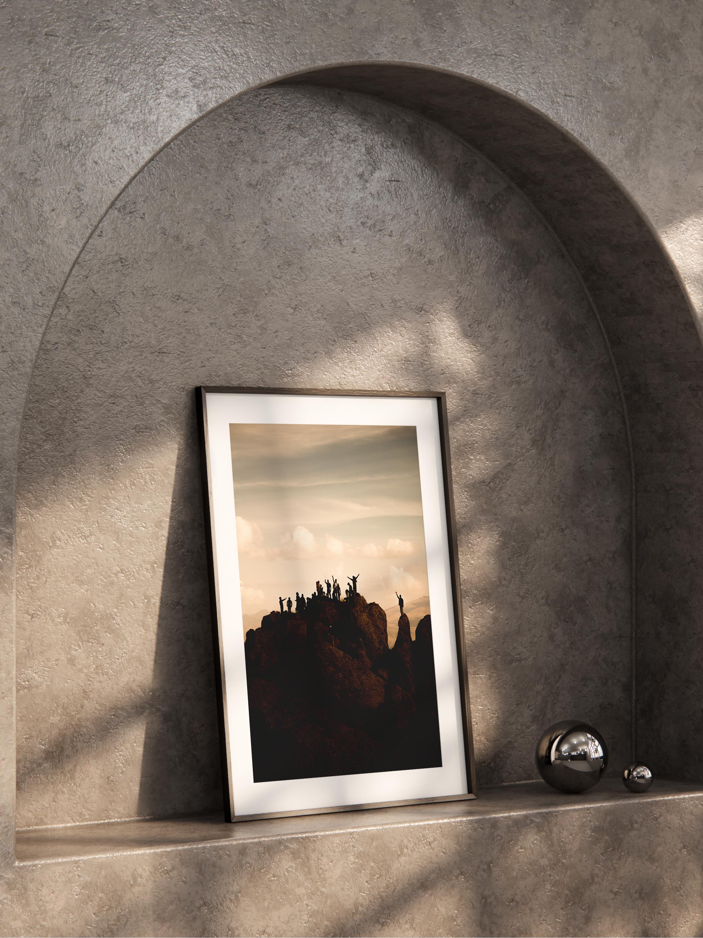 Çerçevesiz Poster Dağ No:20, Fotoğraf Baskısı, Salon, Mutfak, Oturma Odası, Hol Duvar Dekoru Poster