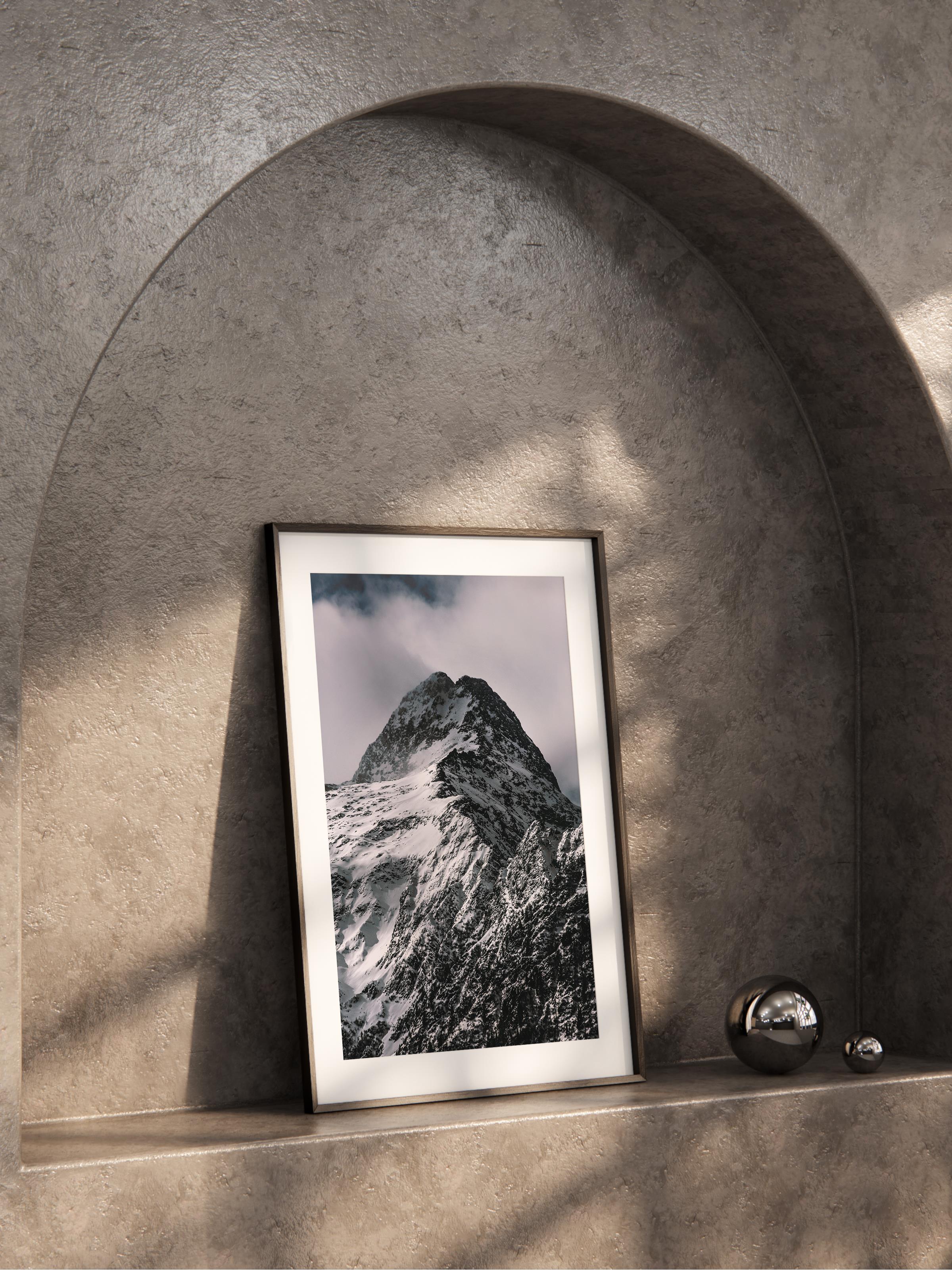 Çerçevesiz Poster Dağ No:25, Fotoğraf Baskısı, Salon, Mutfak, Oturma Odası, Hol Duvar Dekoru Poster