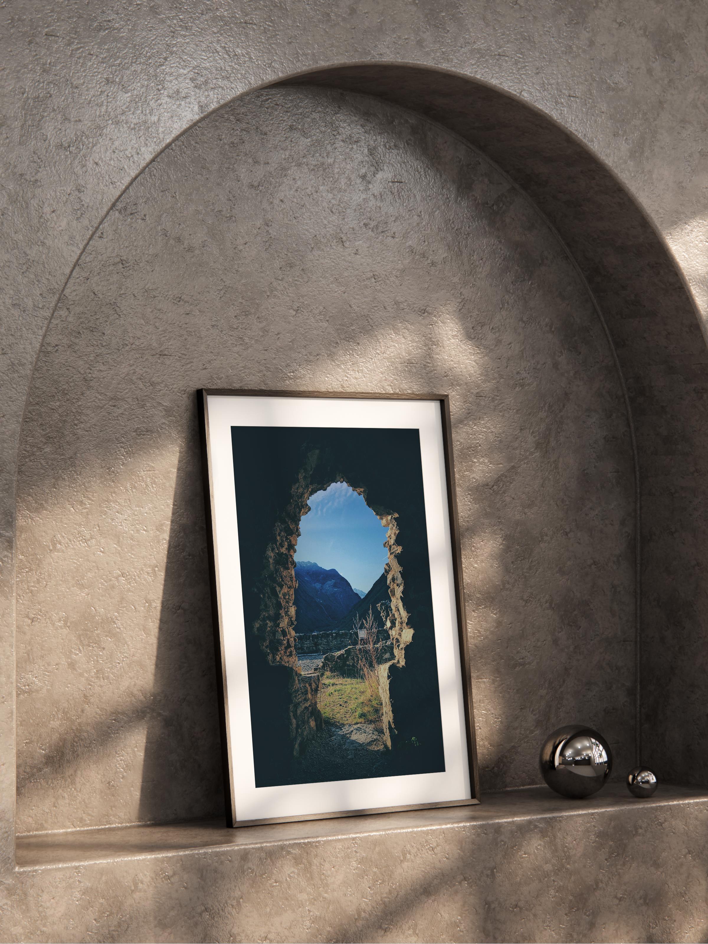 Çerçevesiz Poster Dağ No:40, Fotoğraf Baskısı, Salon, Mutfak, Oturma Odası, Hol Duvar Dekoru Poster