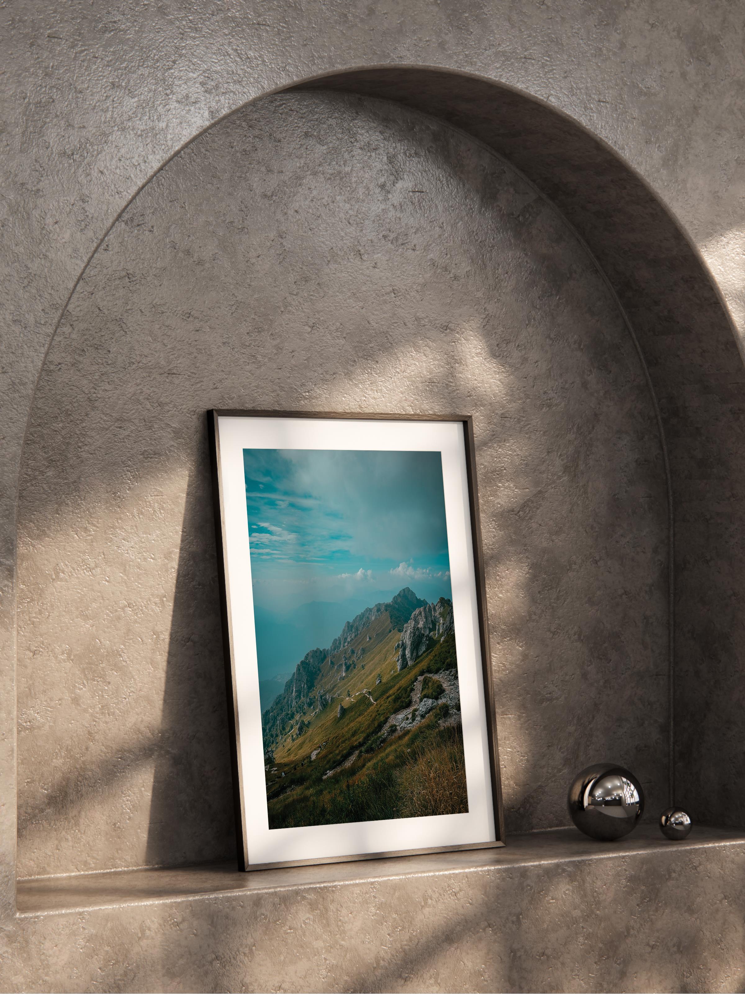 Çerçevesiz Poster Dağ No:41, Fotoğraf Baskısı, Salon, Mutfak, Oturma Odası, Hol Duvar Dekoru Poster