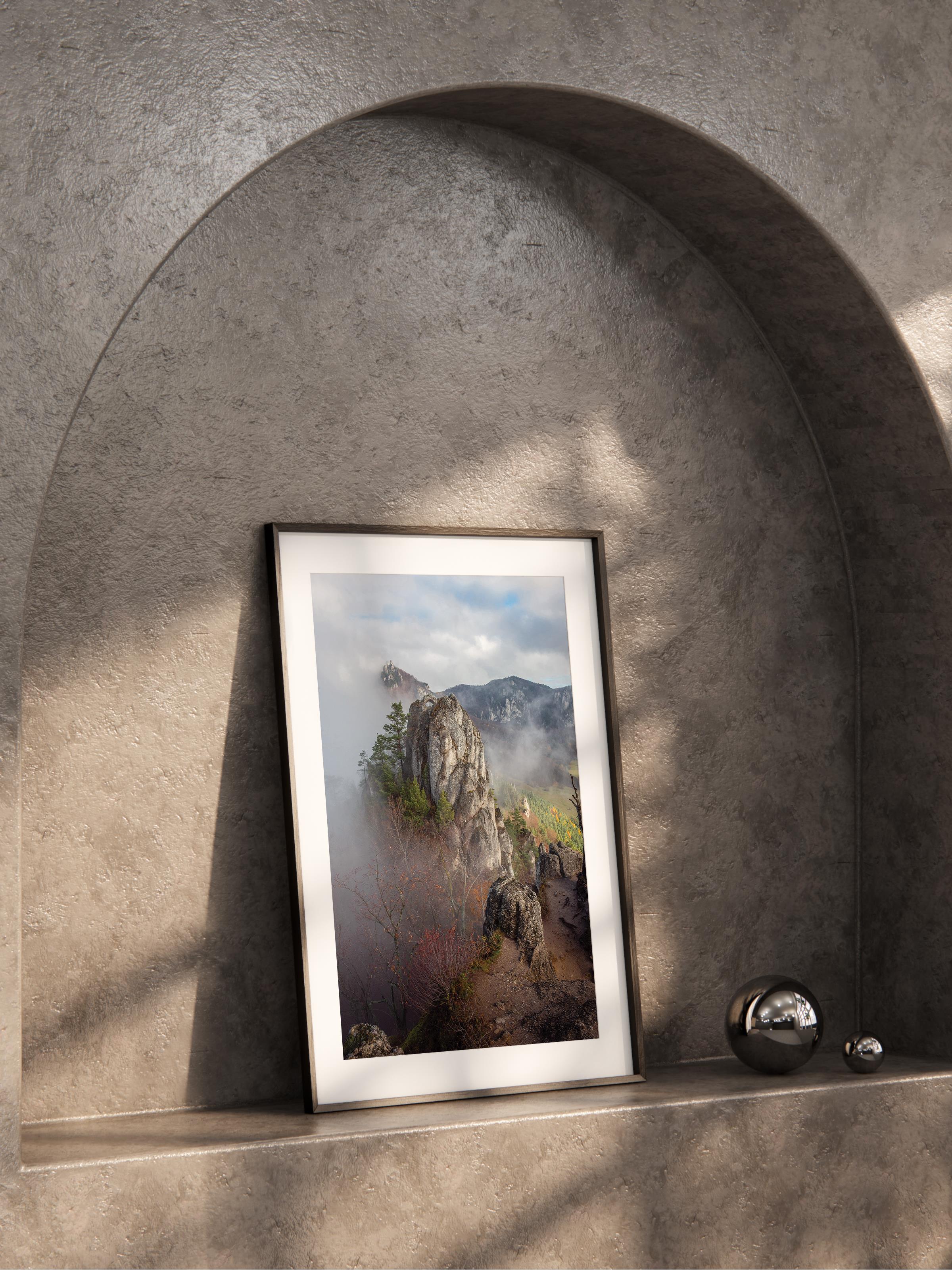 Çerçevesiz Poster Dağ No:44, Fotoğraf Baskısı, Salon, Mutfak, Oturma Odası, Hol Duvar Dekoru Poster