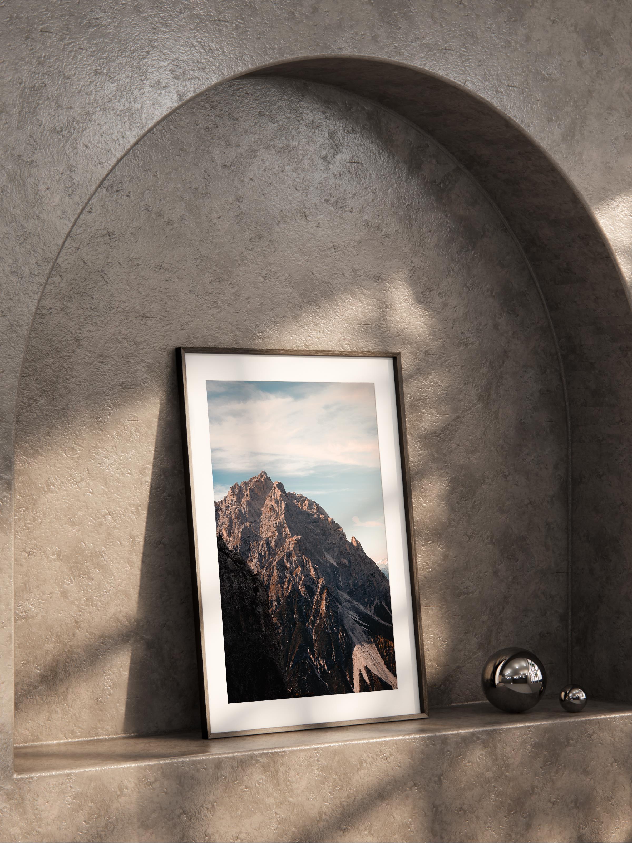 Çerçevesiz Poster Dağ No:45, Fotoğraf Baskısı, Salon, Mutfak, Oturma Odası, Hol Duvar Dekoru Poster