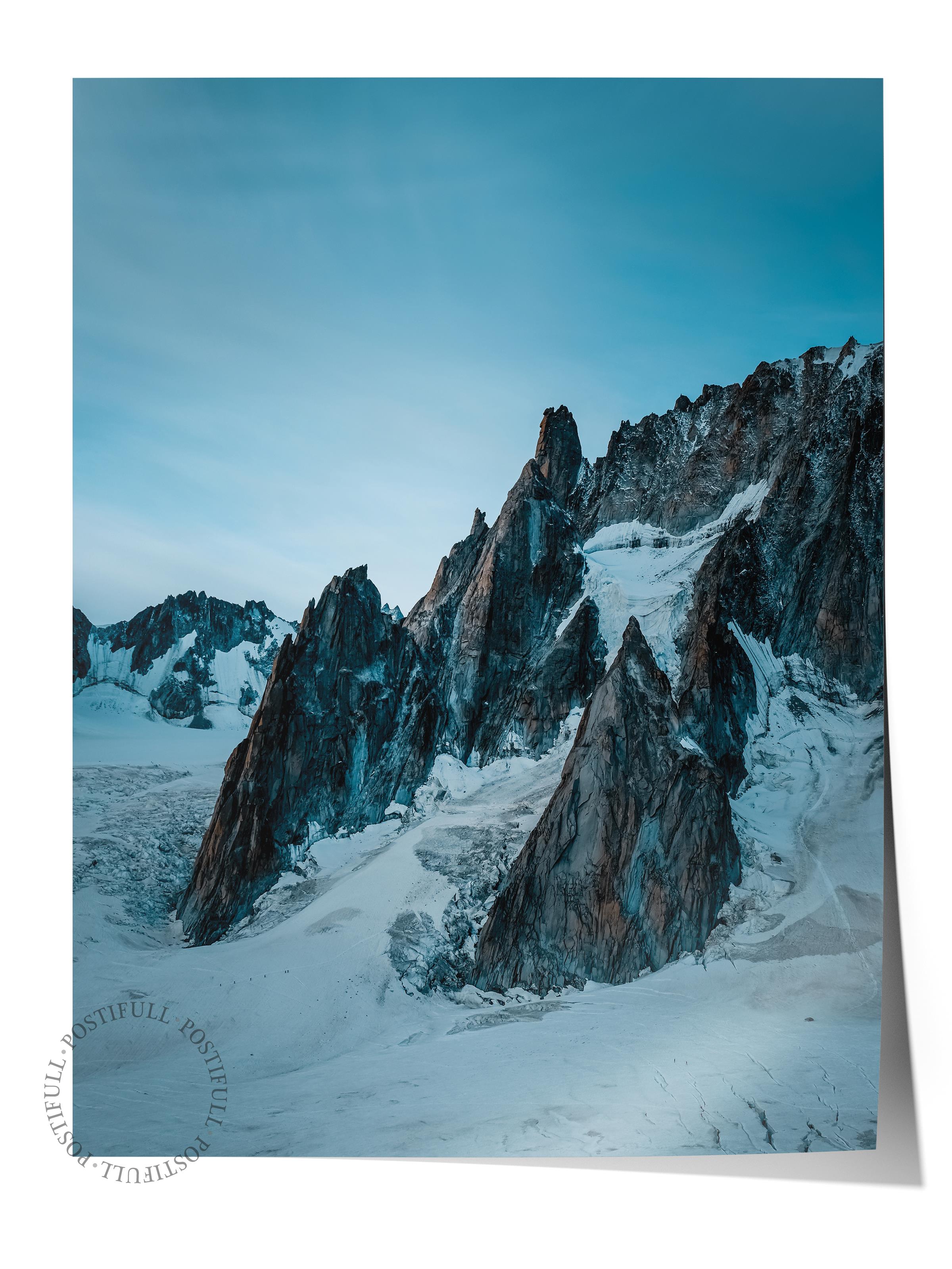 Çerçevesiz Poster Dağ No:47, Fotoğraf Baskısı, Salon, Mutfak, Oturma Odası, Hol Duvar Dekoru Poster