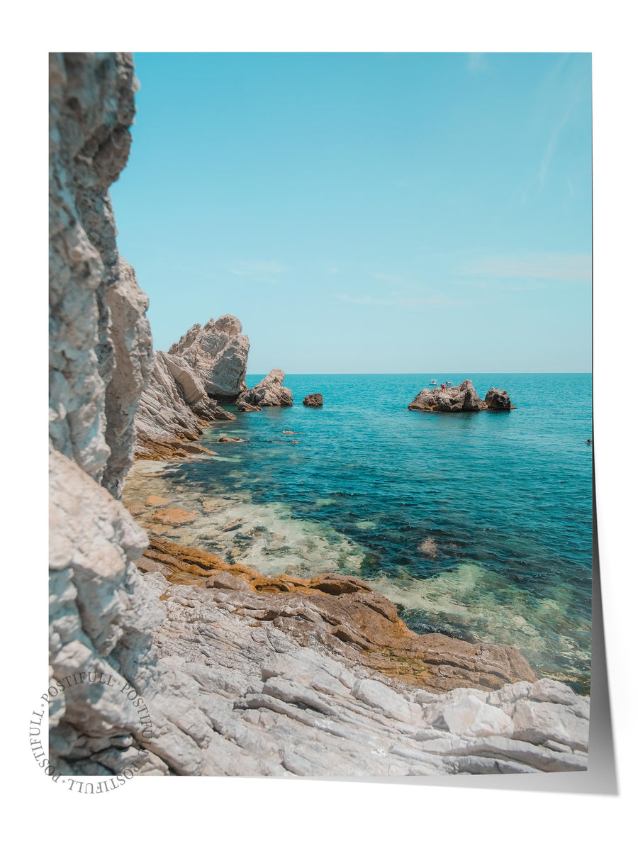 Deniz Manzarası Fotoğraf Çerçevesiz Poster