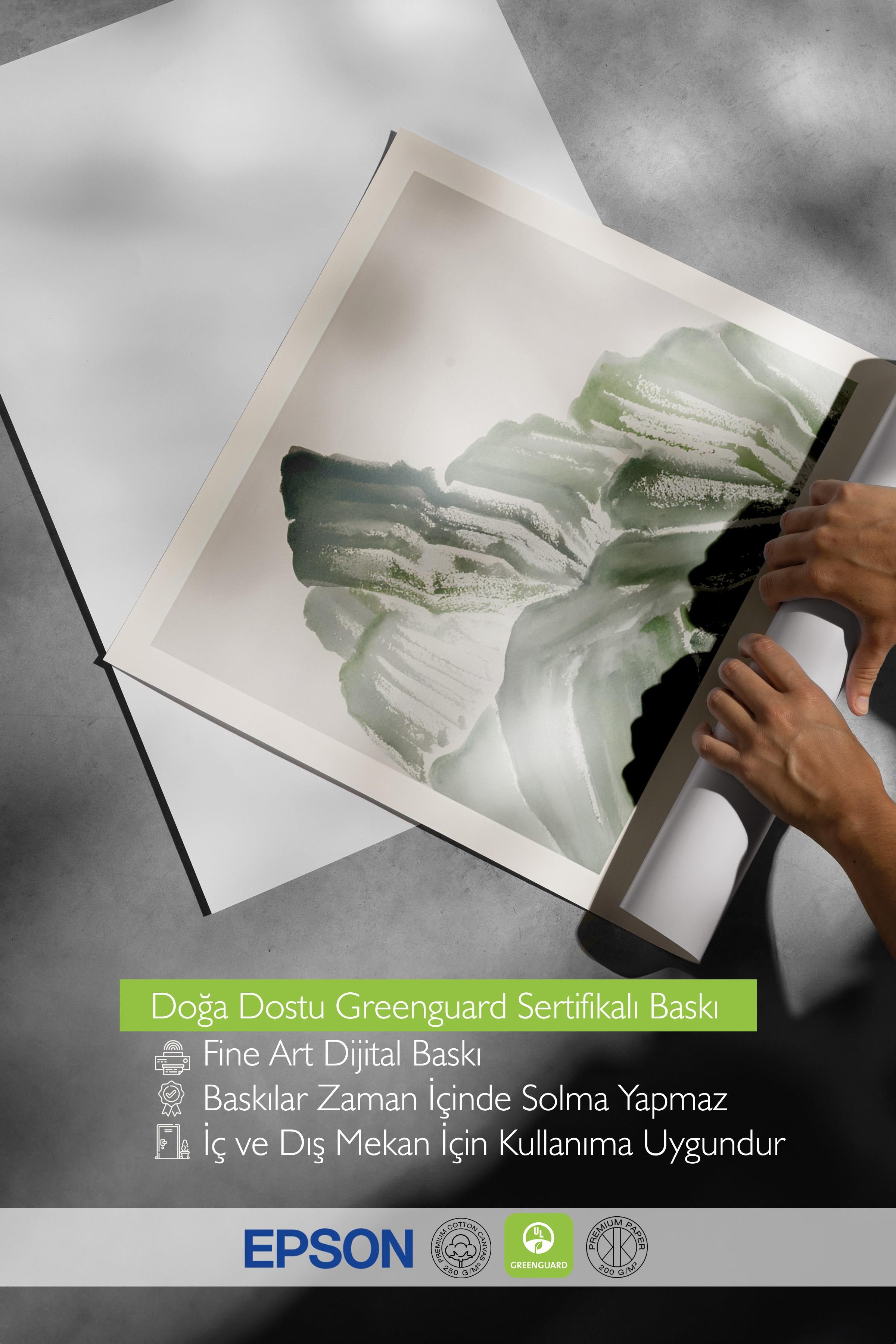 Çerçevesiz Poster, Duvar Posteri, Mount Yari Poster, NO:108595