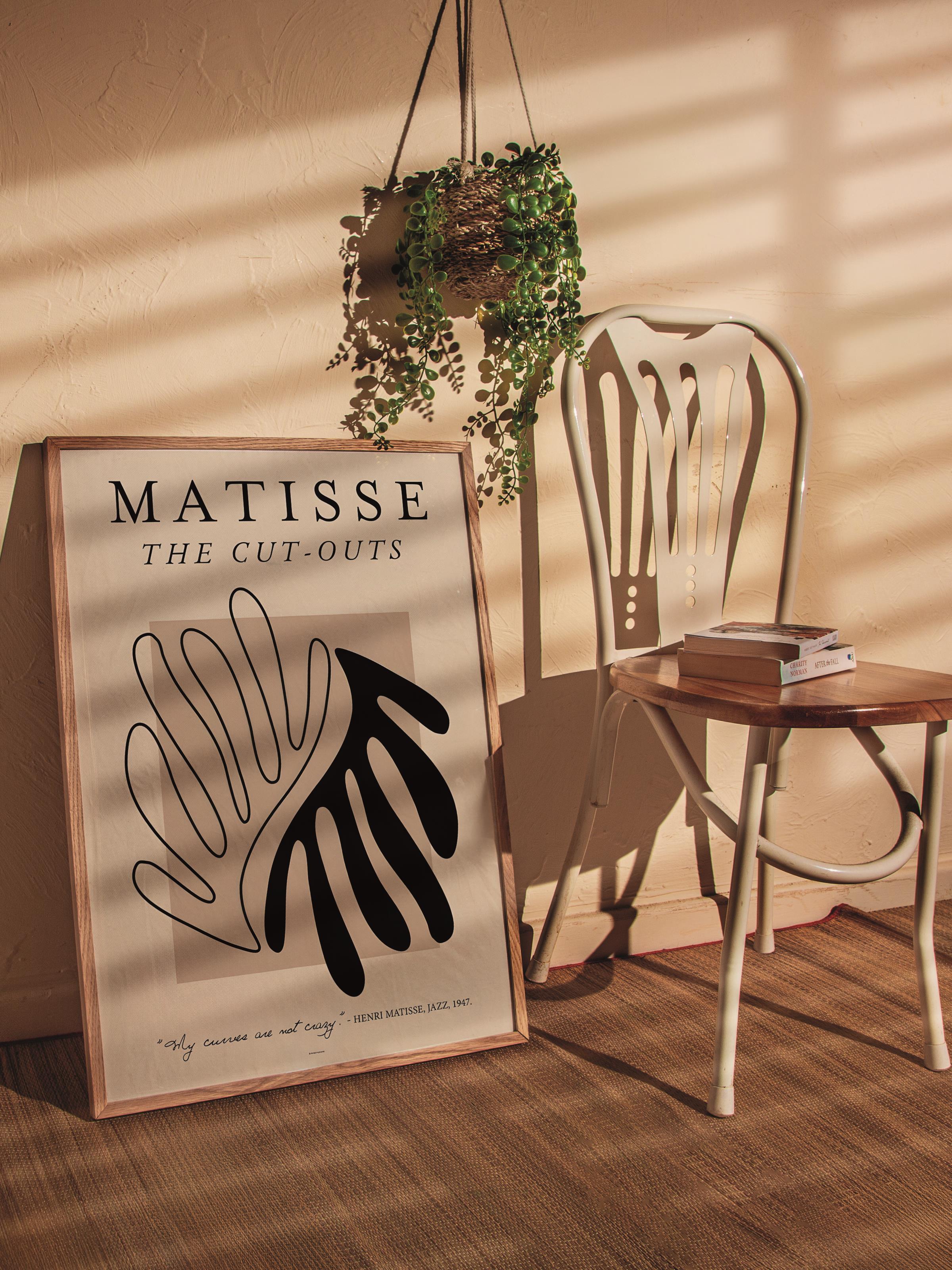 Çerçevesiz Poster, İllüstrasyon Çizim Poster - Henri Matisse Pastel, Duvar Posteri, HD Baskı, Kalın Arşivsel Sanat Kağıdı