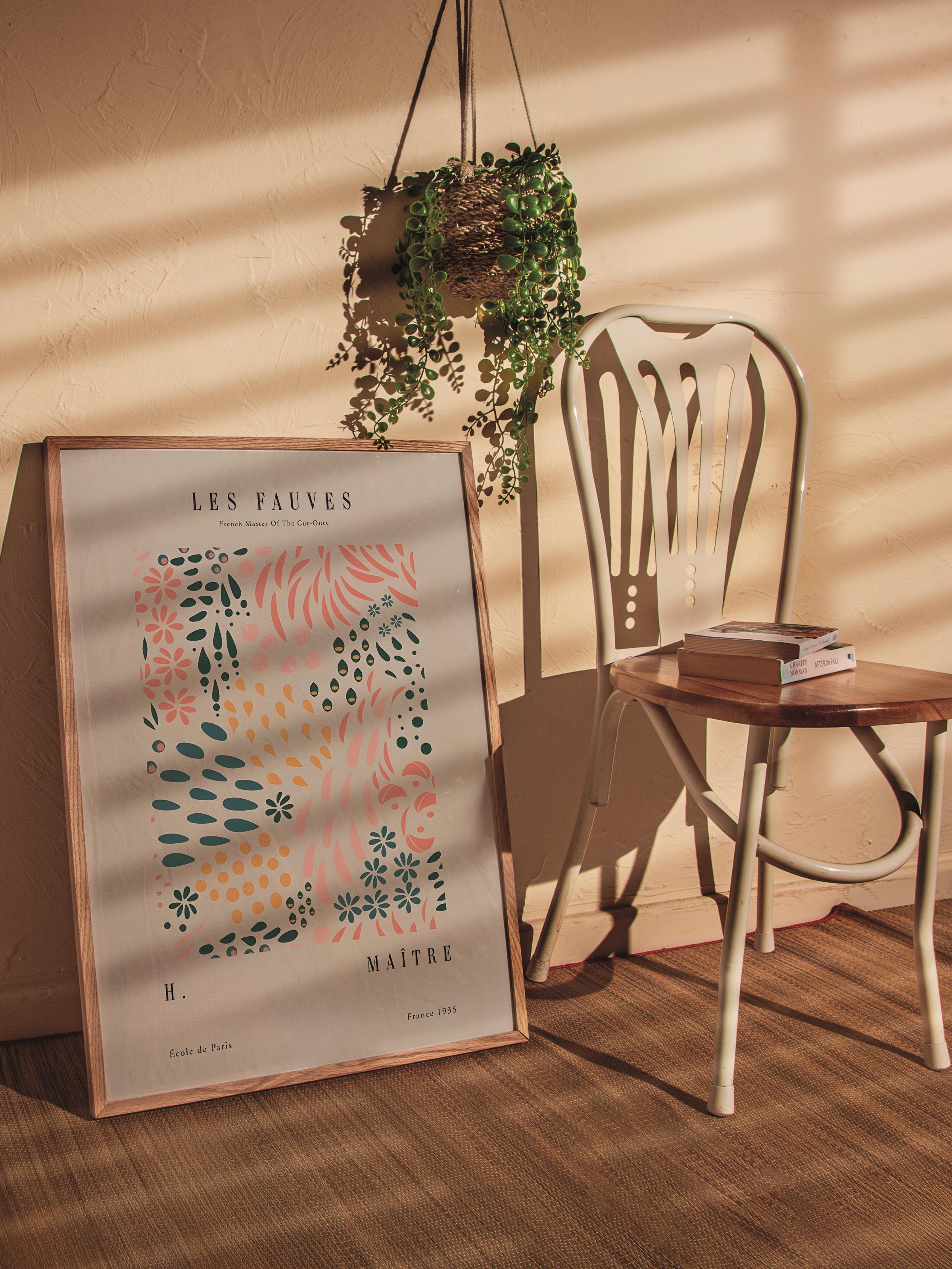 Çerçevesiz Poster, İllüstrasyon Çizim Poster - Henri Matisse Pastel, Duvar Posteri, HD Baskı, Kalın Arşivsel Sanat Kağıdı