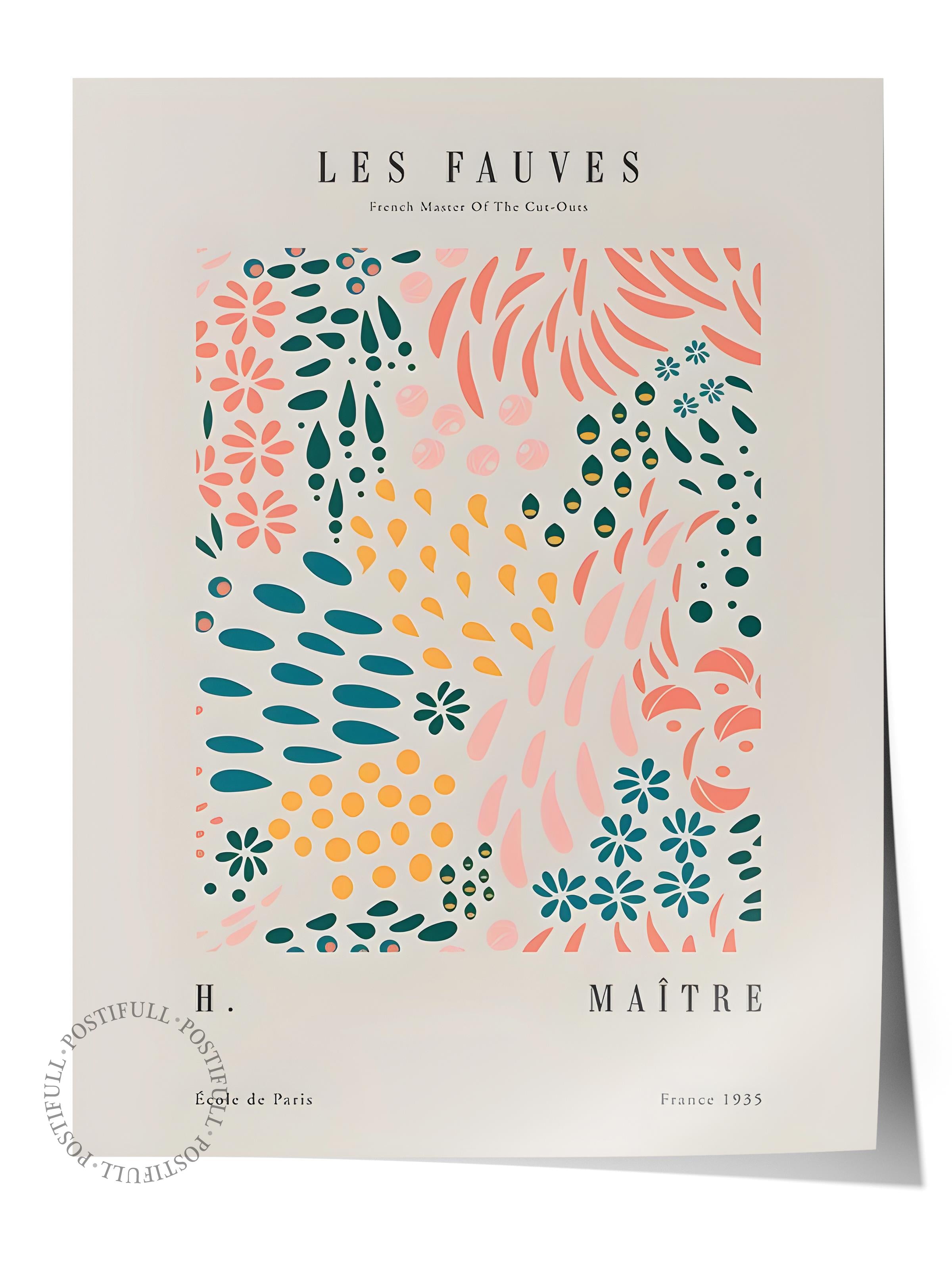 Çerçevesiz Poster, İllüstrasyon Çizim Poster - Henri Matisse Pastel, Duvar Posteri, HD Baskı, Kalın Arşivsel Sanat Kağıdı