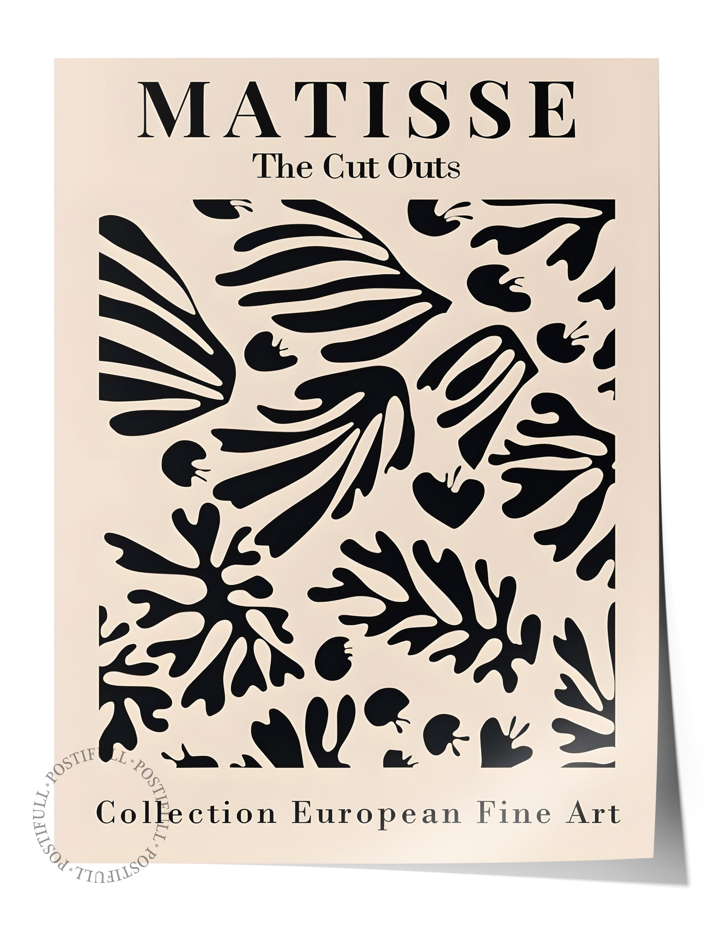 Çerçevesiz Poster, İllüstrasyon Çizim Poster - Henri Matisse Pastel, Duvar Posteri, HD Baskı, Kalın Arşivsel Sanat Kağıdı