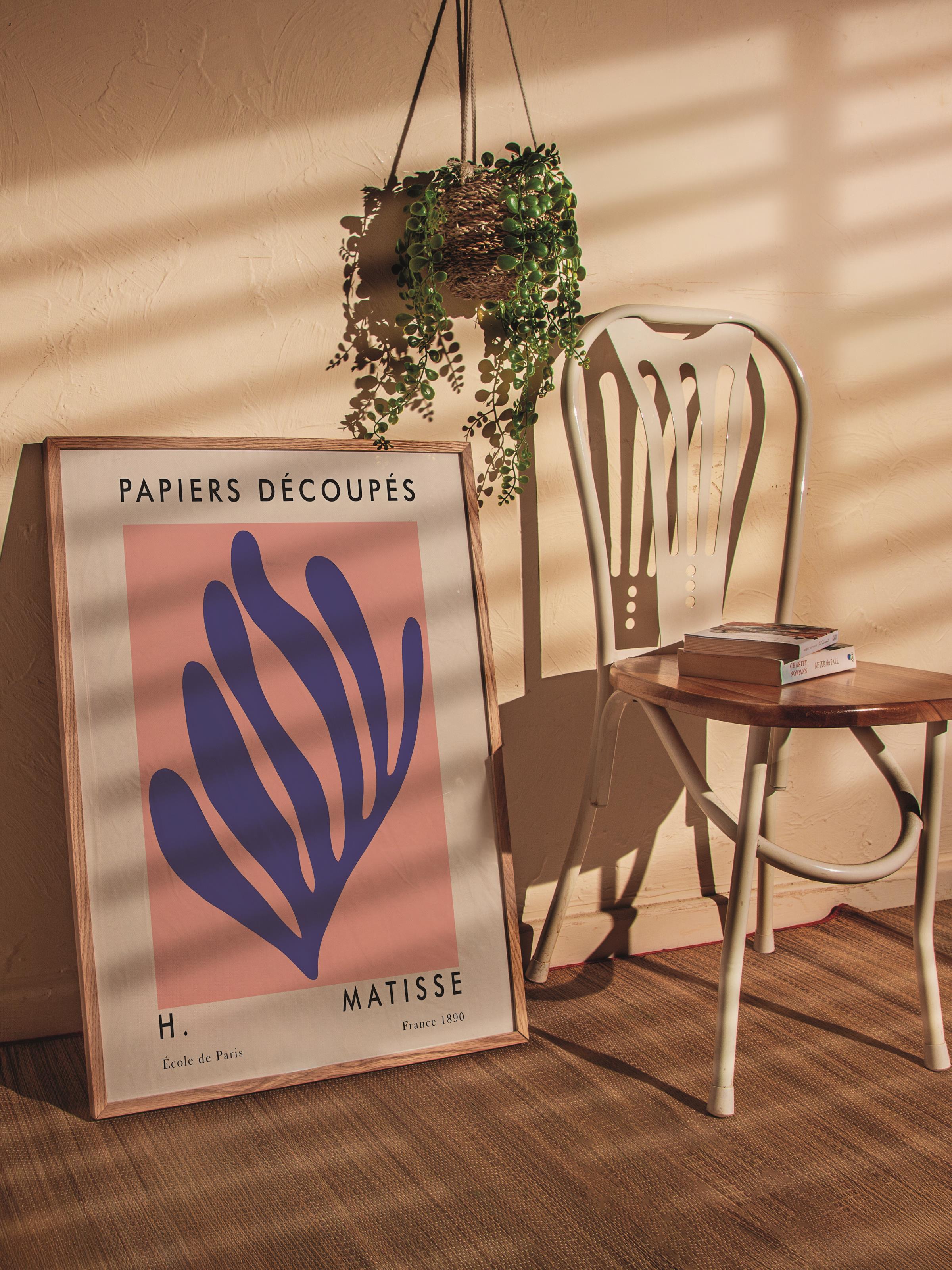 Çerçevesiz Poster, İllüstrasyon Çizim Poster - Henri Matisse Pastel, Duvar Posteri, HD Baskı, Kalın Arşivsel Sanat Kağıdı