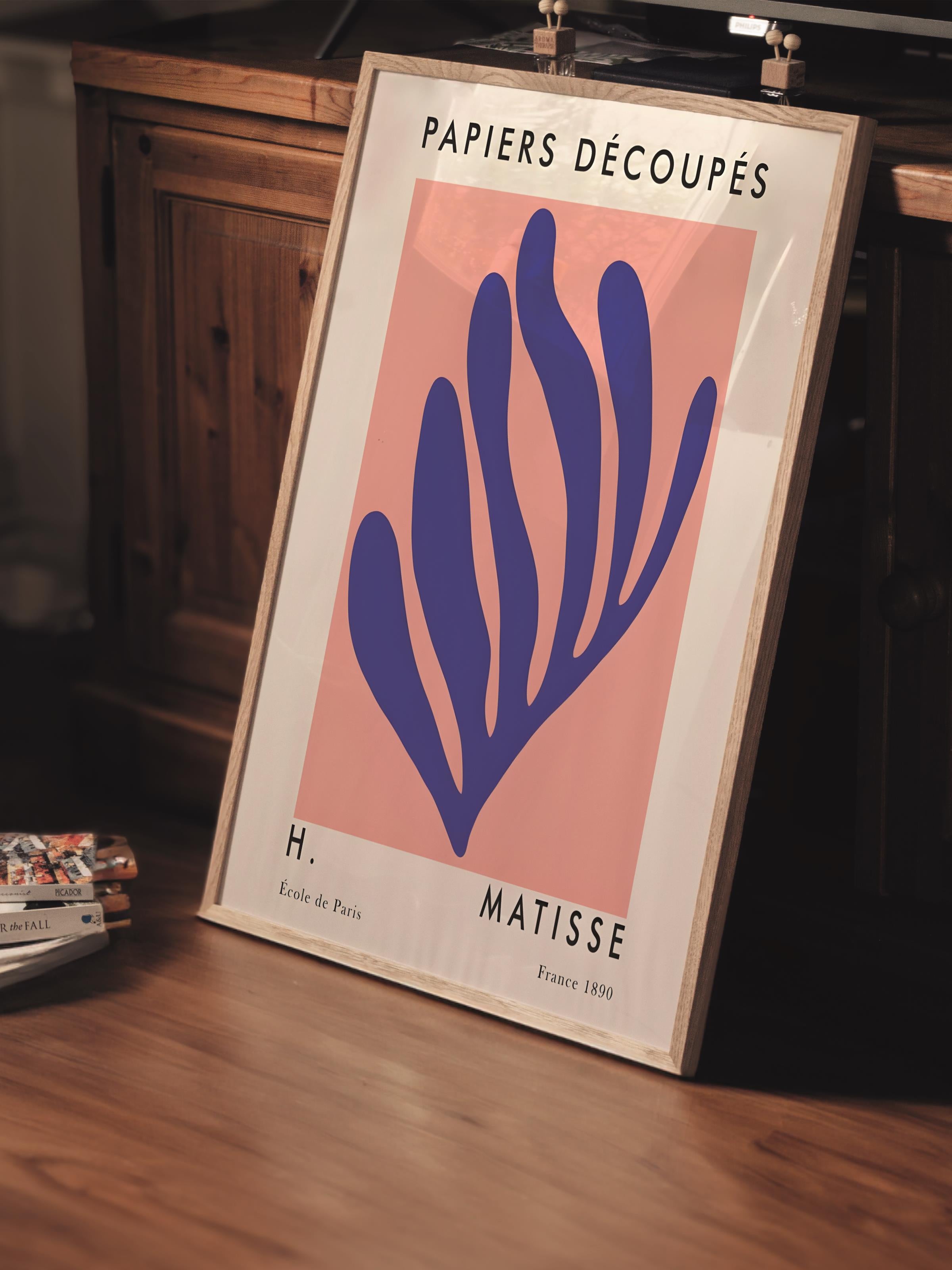 Çerçevesiz Poster, İllüstrasyon Çizim Poster - Henri Matisse Pastel, Duvar Posteri, HD Baskı, Kalın Arşivsel Sanat Kağıdı