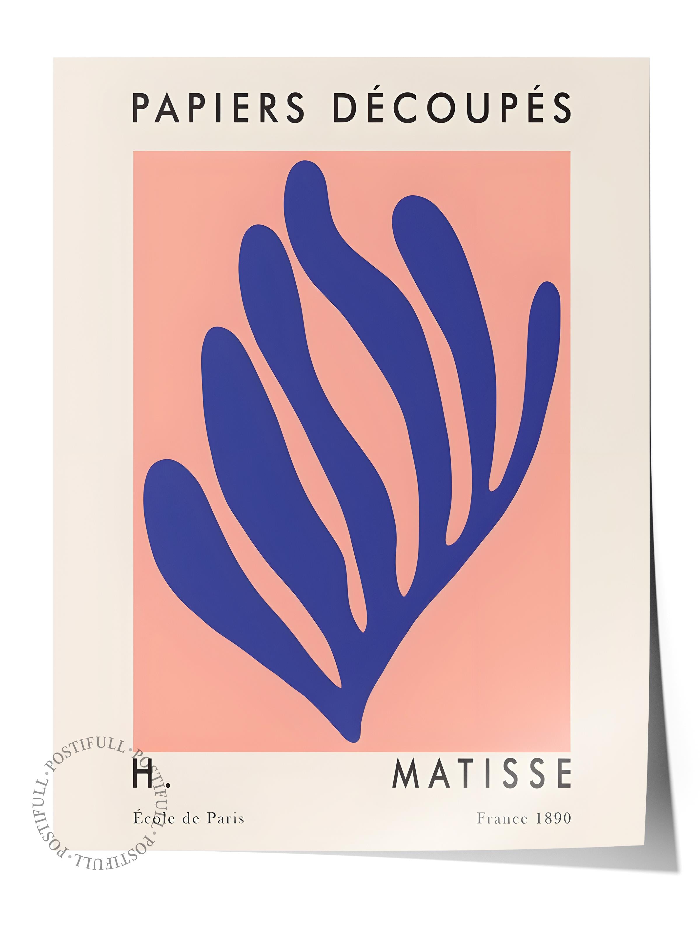 Çerçevesiz Poster, İllüstrasyon Çizim Poster - Henri Matisse Pastel, Duvar Posteri, HD Baskı, Kalın Arşivsel Sanat Kağıdı