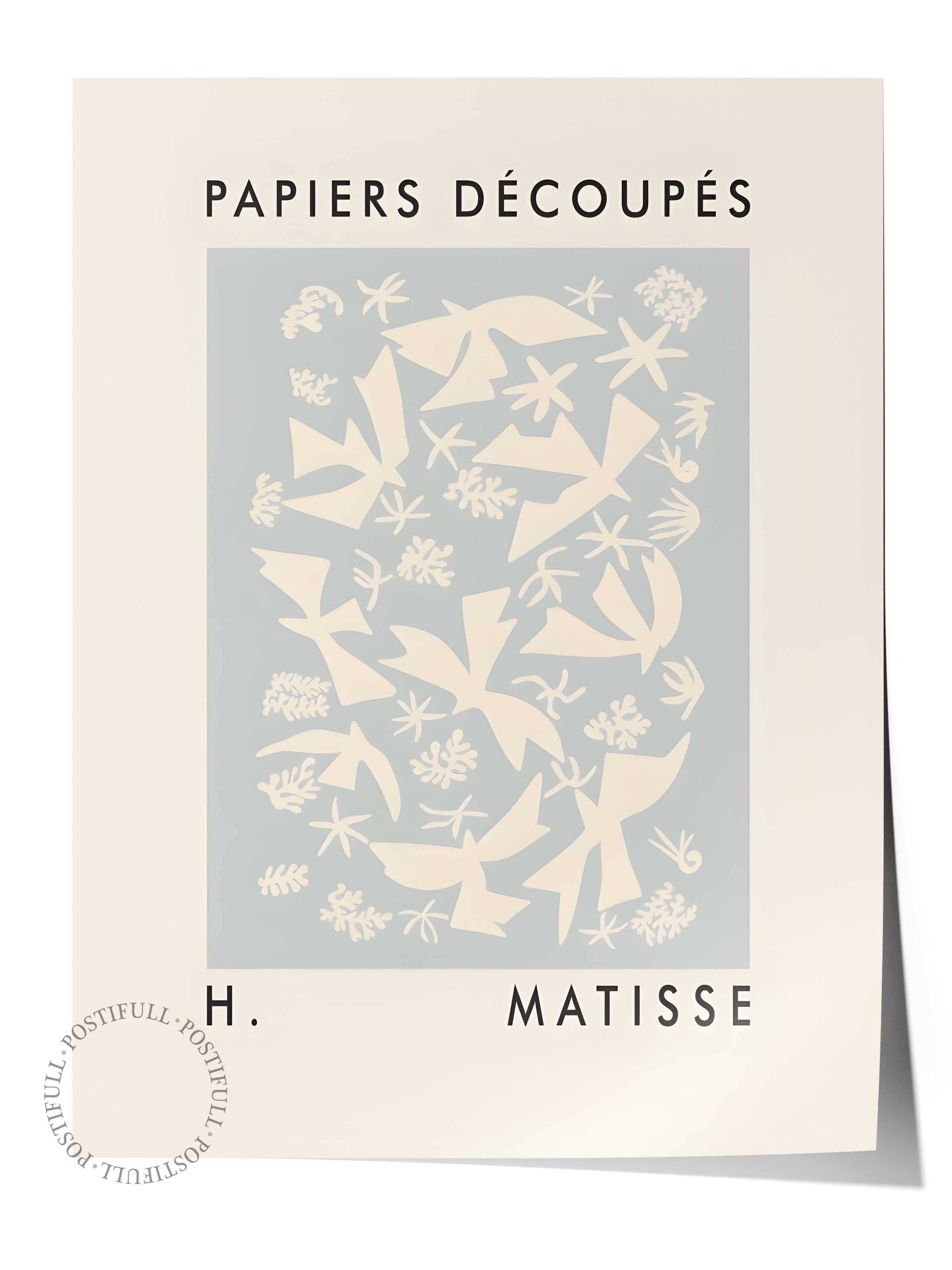 Çerçevesiz Poster, İllüstrasyon Çizim Poster - Henri Matisse Pastel, Duvar Posteri, HD Baskı, Kalın Arşivsel Sanat Kağıdı