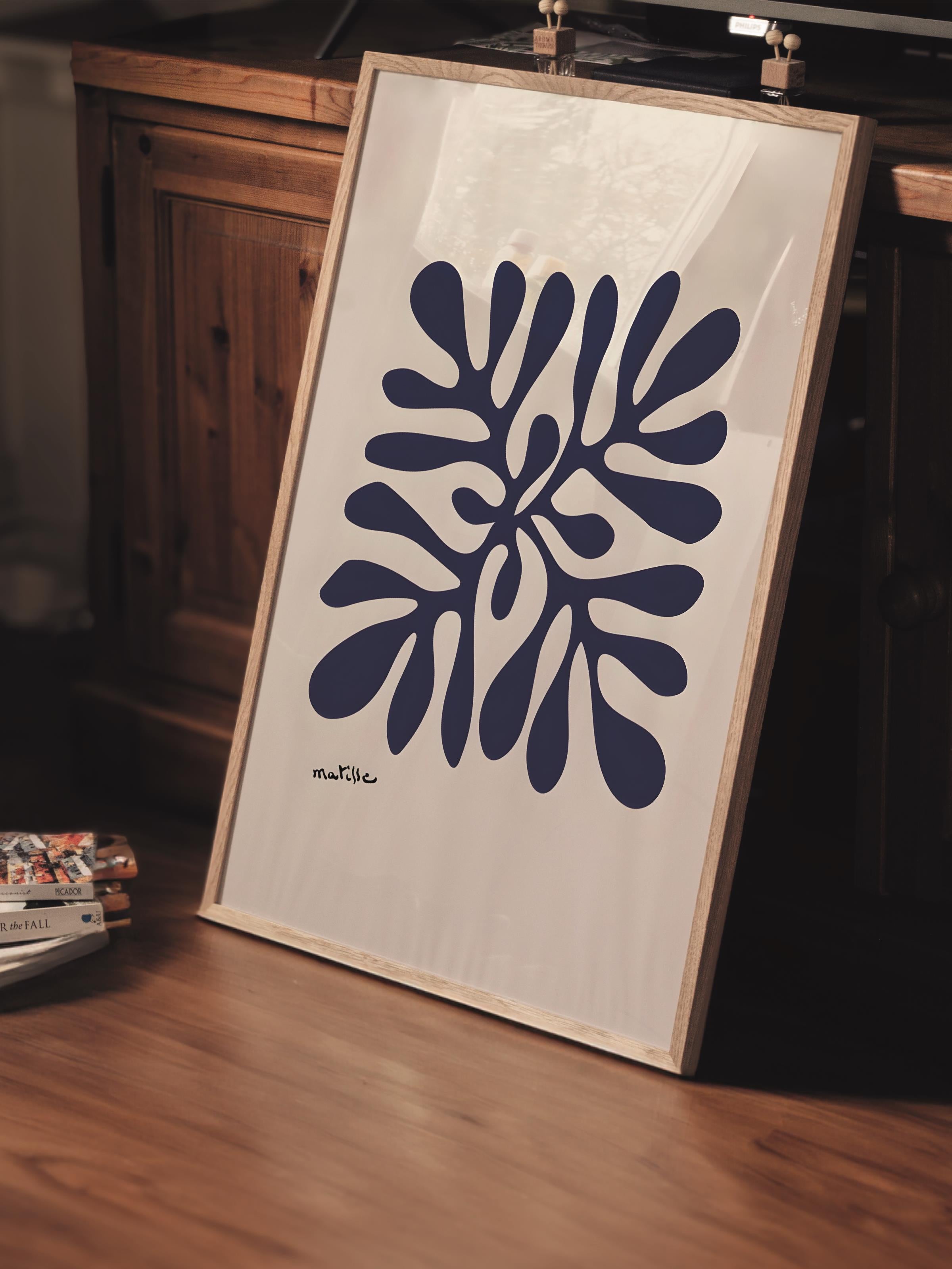 Çerçevesiz Poster, İllüstrasyon Çizim Poster - Henri Matisse Pastel, Duvar Posteri, HD Baskı, Kalın Arşivsel Sanat Kağıdı