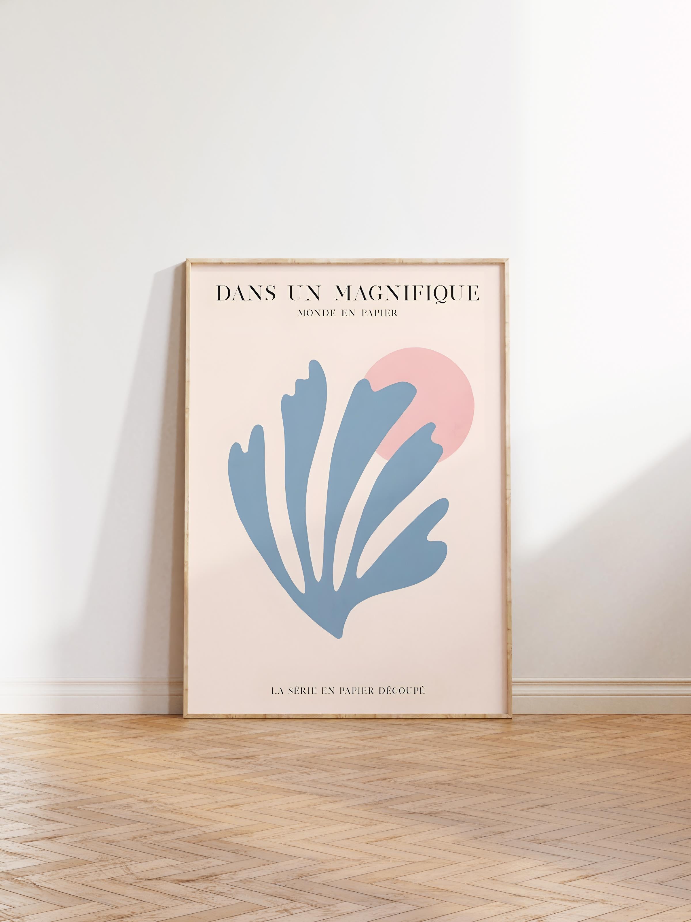 Çerçevesiz Poster, İllüstrasyon Çizim Poster - Henri Matisse Pastel, Duvar Posteri, HD Baskı, Kalın Arşivsel Sanat Kağıdı